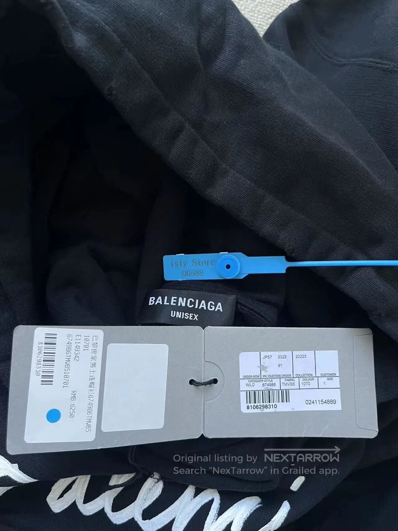 Balenciaga Balenciaga Logo Print Casual Hoodie. Size US S / EU 44-46 / 1 - 5 Thumbnail