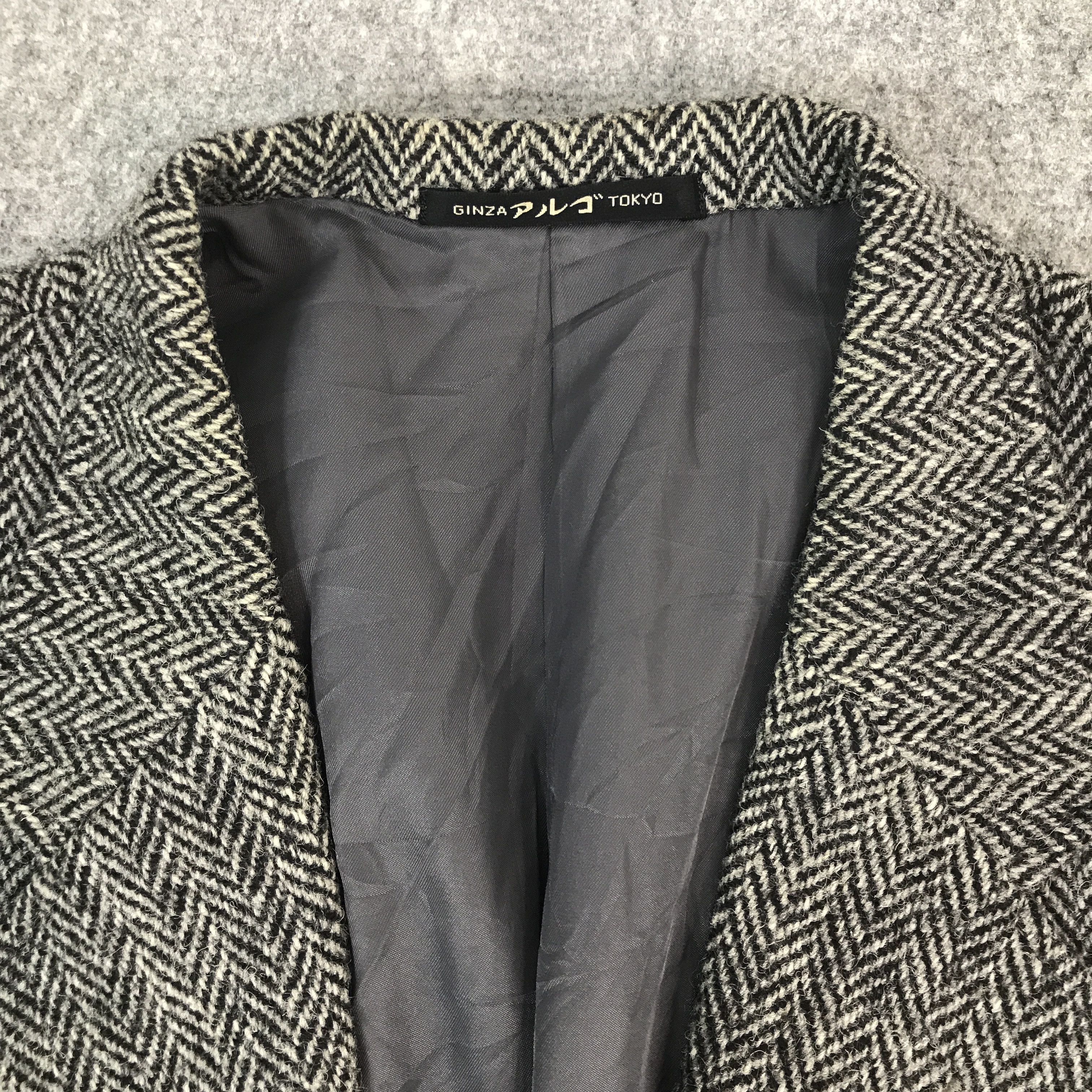 Harris Tweed harris tweed Ginza Tokyo Wool Blazer jacket Size US L / EU 52-54 / 3 - 7 Thumbnail