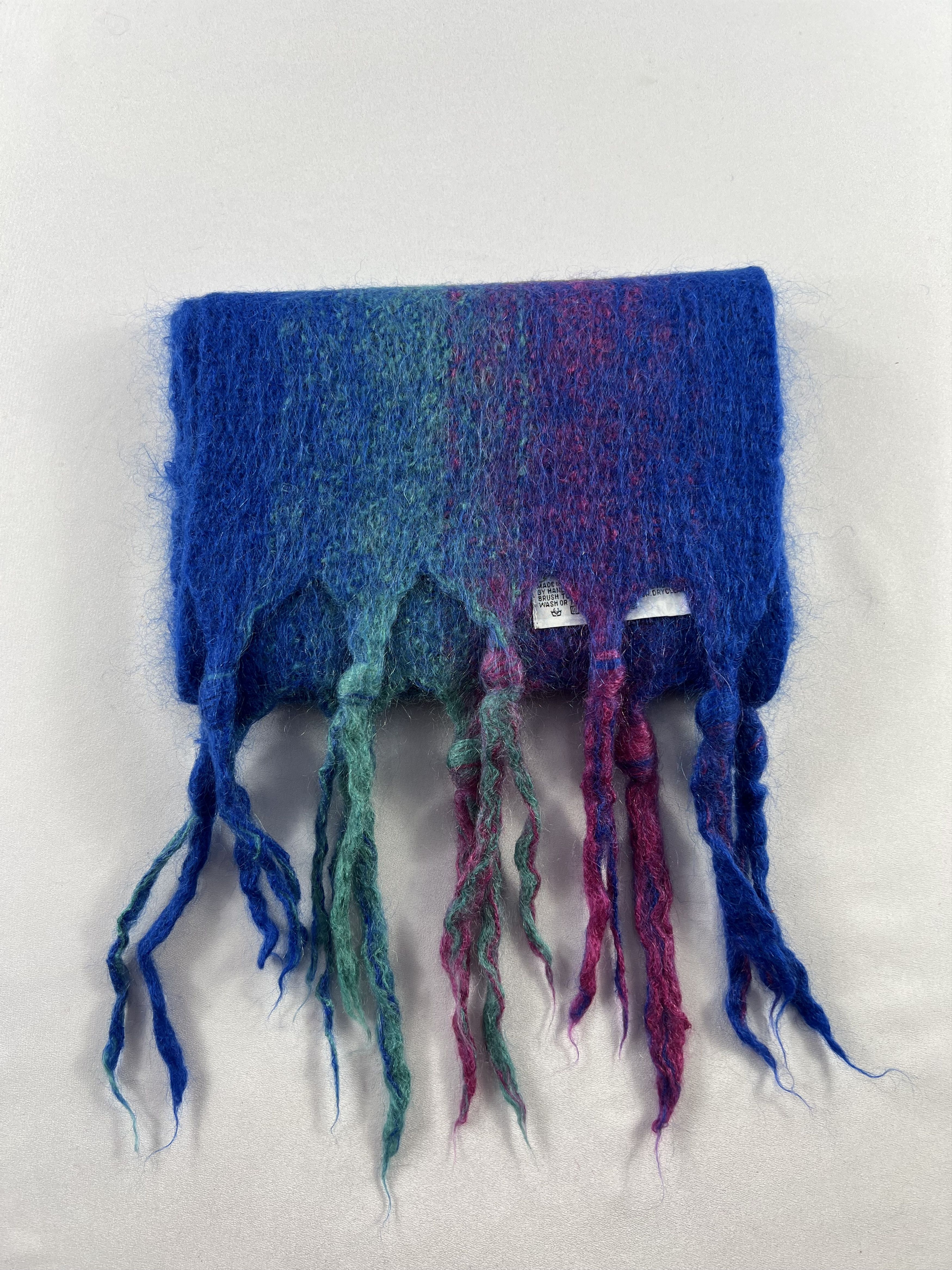 Vintage St Alban Mohair Scarf / Muffler / Neckwear P989 Size ONE SIZE - 6 Thumbnail