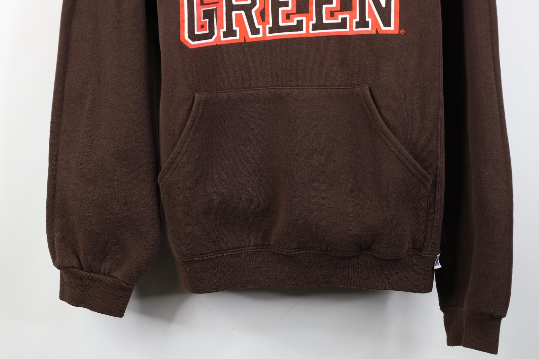 Russell Athletic Vintage 90s Russell Athletic Green State University Hoodie Size US M / EU 48-50 / 2 - 3 Thumbnail