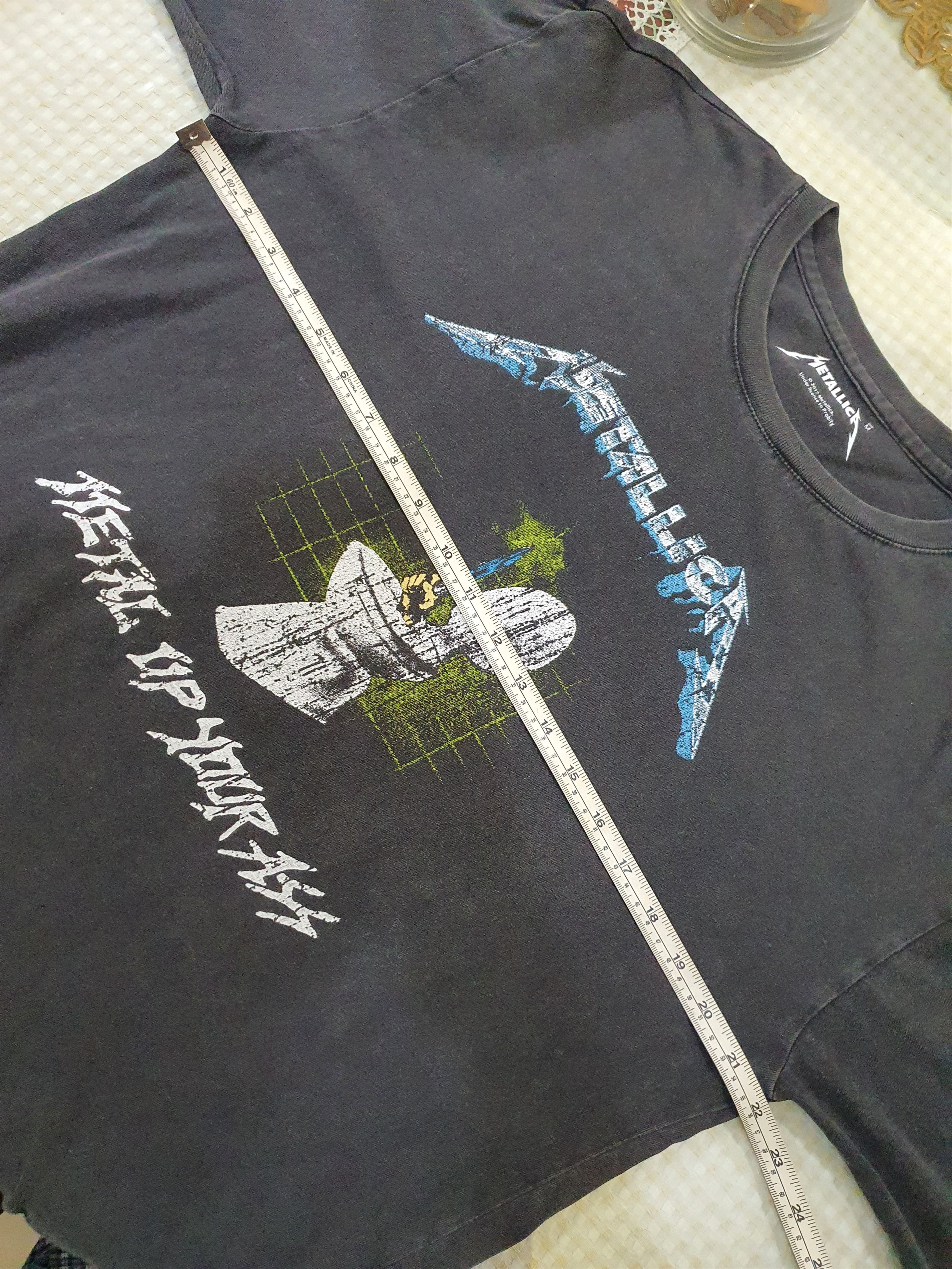 Band Tees Metallica "Metal Up Your Ass" t-shirt Size US M / EU 48-50 / 2 - 14 Thumbnail