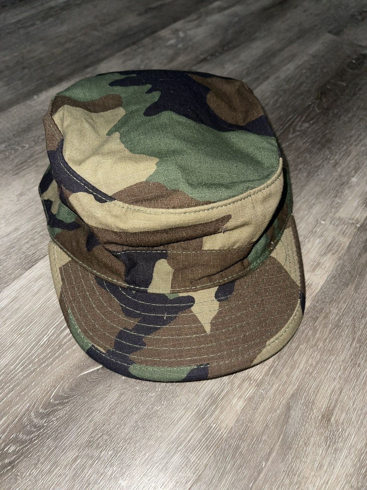 Vintage Vintage Camo Military Hat Size ONE SIZE - 1 Thumbnail