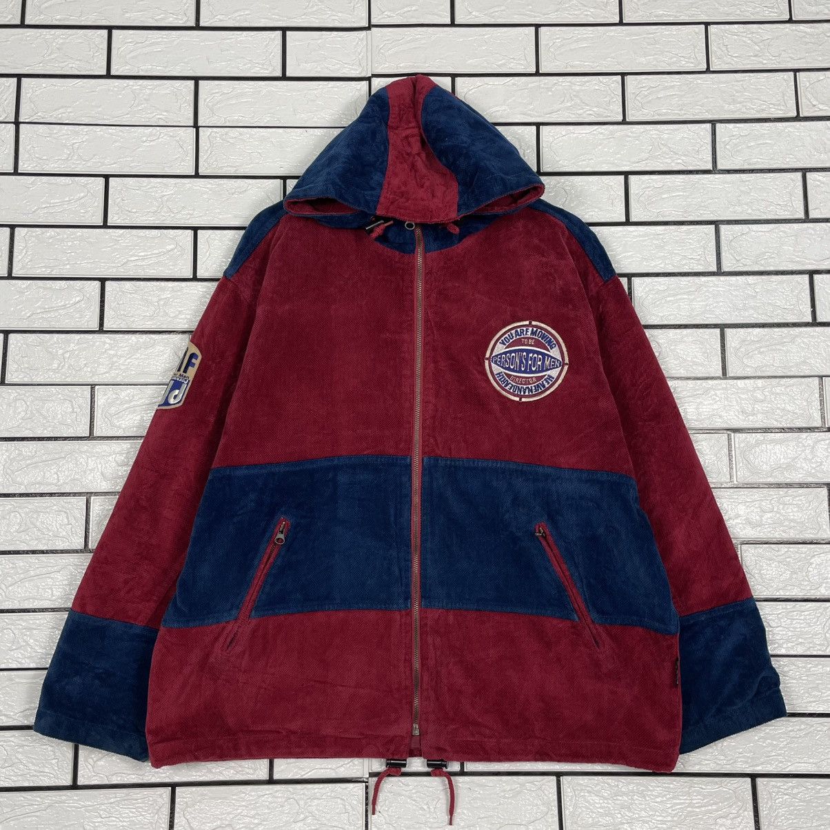PERSON'S Person's For Men Hooded Zipper Jacket Size US M / EU 48-50 / 2 - 1 Thumbnail