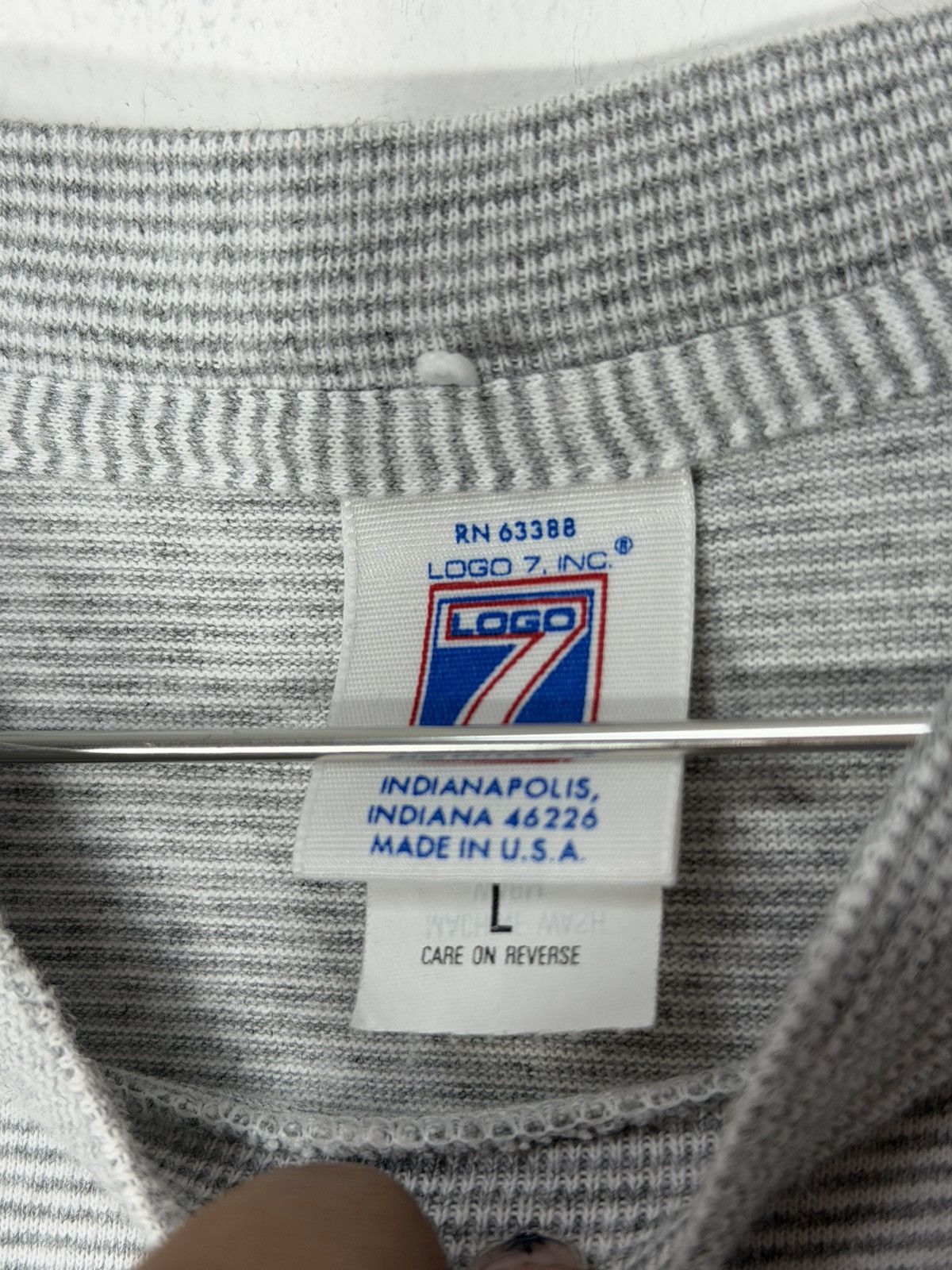 Logo 7 VINTAGE 1993 St Louis Cardinals Pinstripe TShirt Logo 7 Tag Size US L / EU 52-54 / 3 - 4 Thumbnail