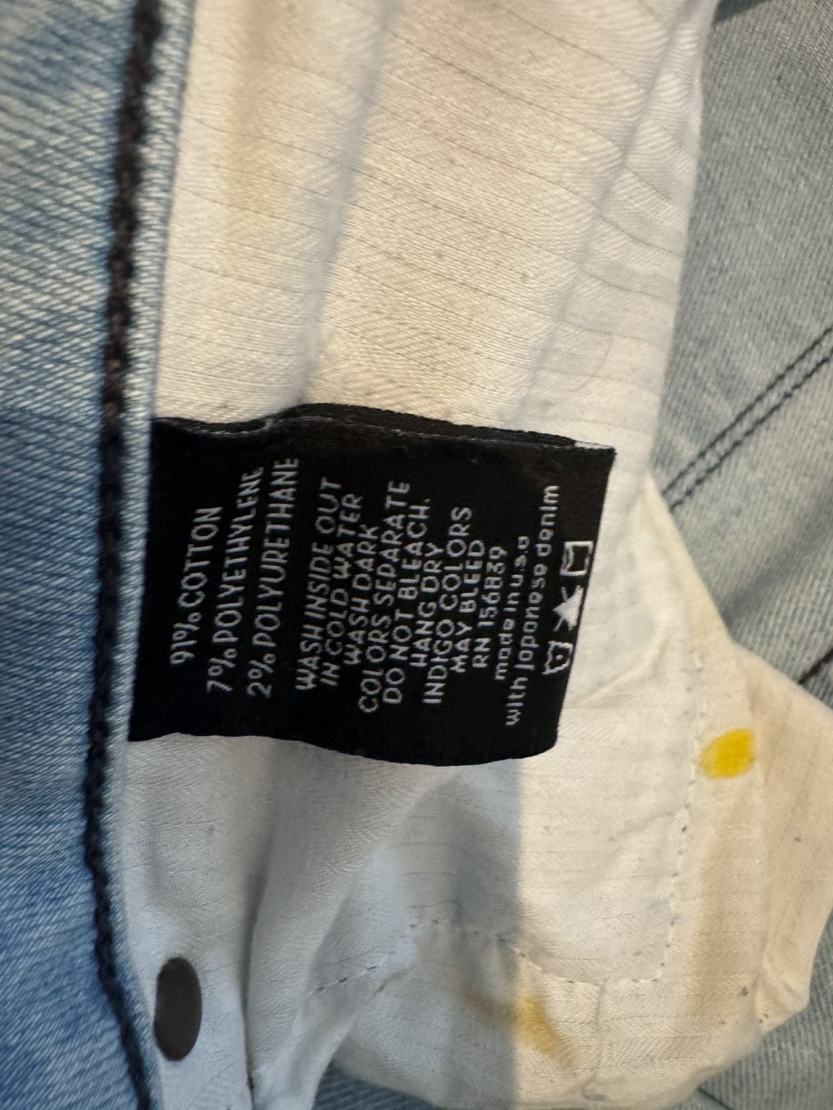 MONFRERE Monfrère Slim Fit Light Wash Jeans 36 Size US 36 / EU 52 - 3 Thumbnail