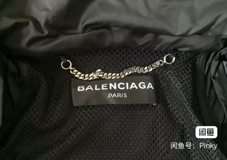 Balenciaga Balenciaga Men's Windbreaker Jacket, Black Size US M / EU 48-50 / 2 - 4 Thumbnail