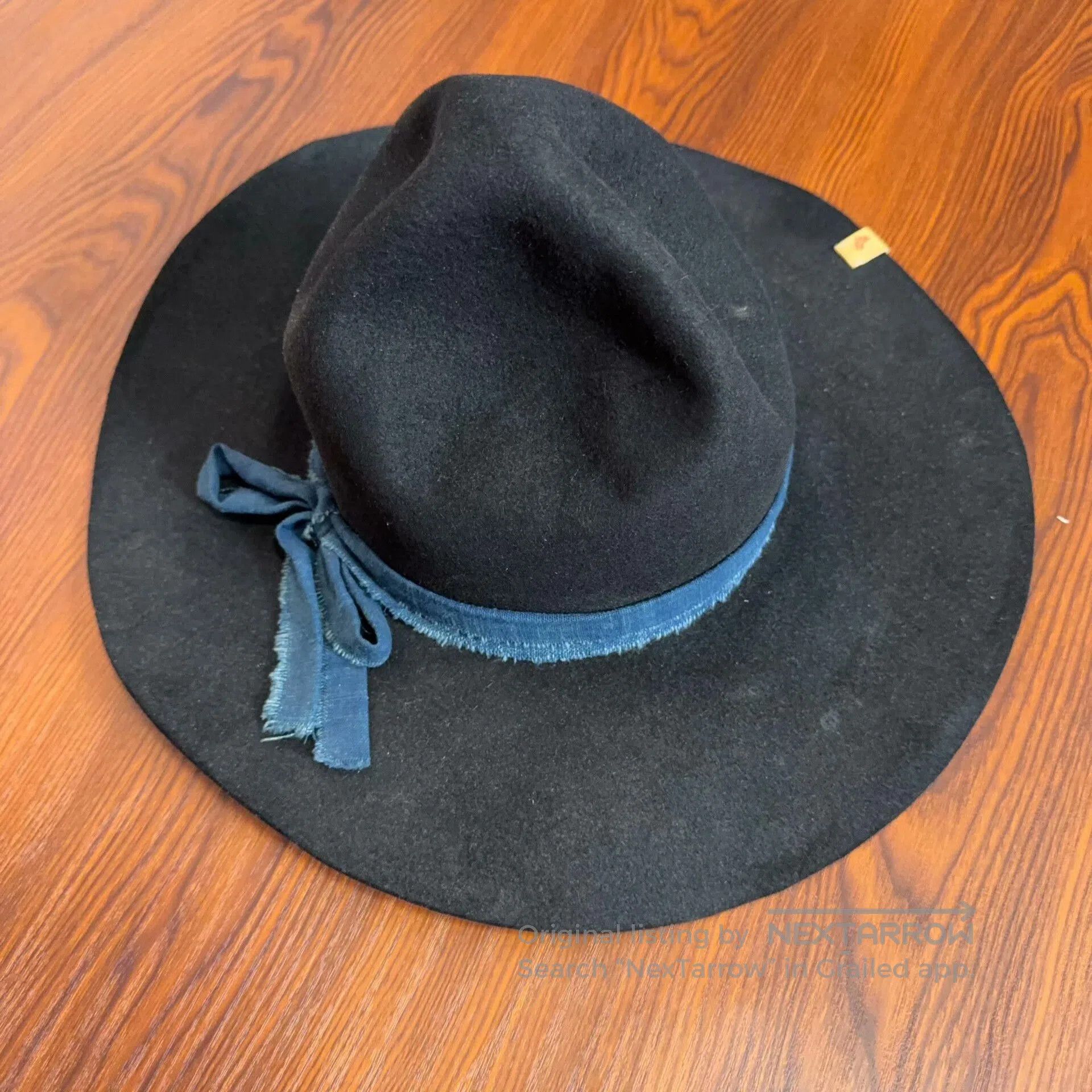 Visvim visvim laureate hat with blue ribbon. Size ONE SIZE - 2 Thumbnail