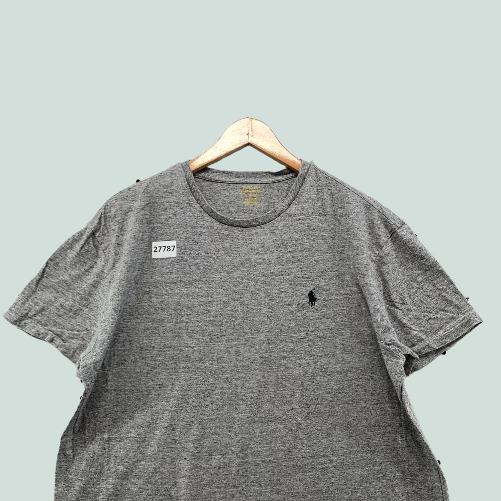 Polo Ralph Lauren Polo Ralph Lauren Shirt Mens Medium Gray Black Pony Classic Fit Size US M / EU 48-50 / 2 - 1 Thumbnail