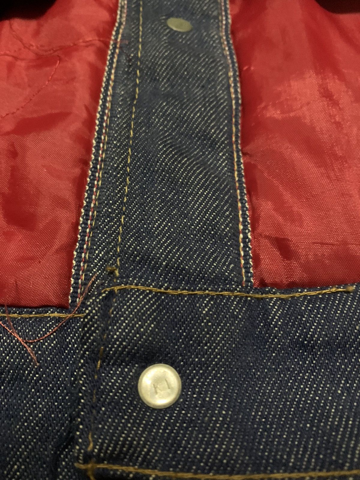 Vintage Vintage Ranch Craft Denim Jacket 60’s Size US L / EU 52-54 / 3 - 7 Thumbnail