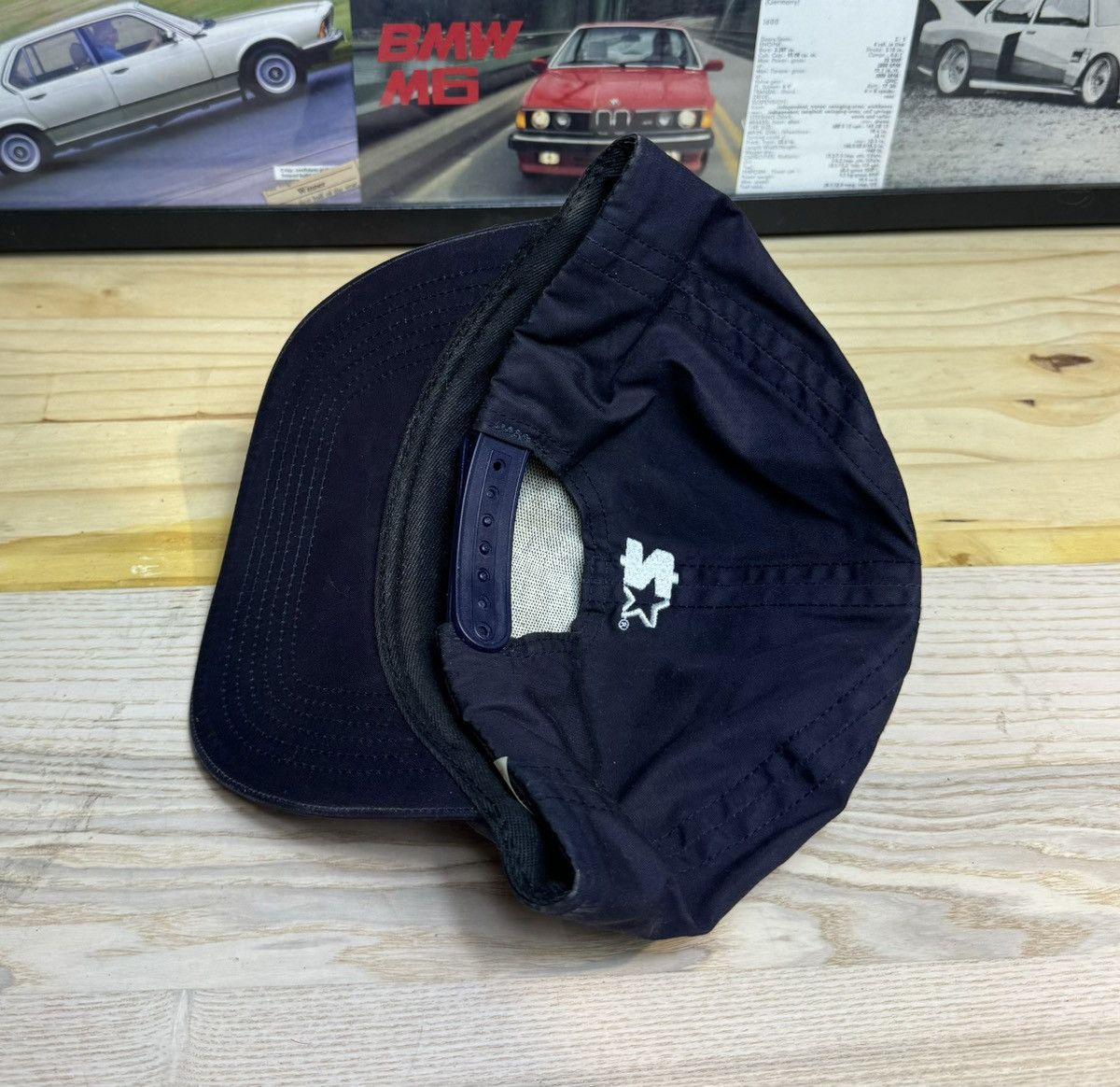 Supreme Supreme 2013 Bling Box Logo Starter Navy Snapback Size ONE SIZE - 4 Thumbnail