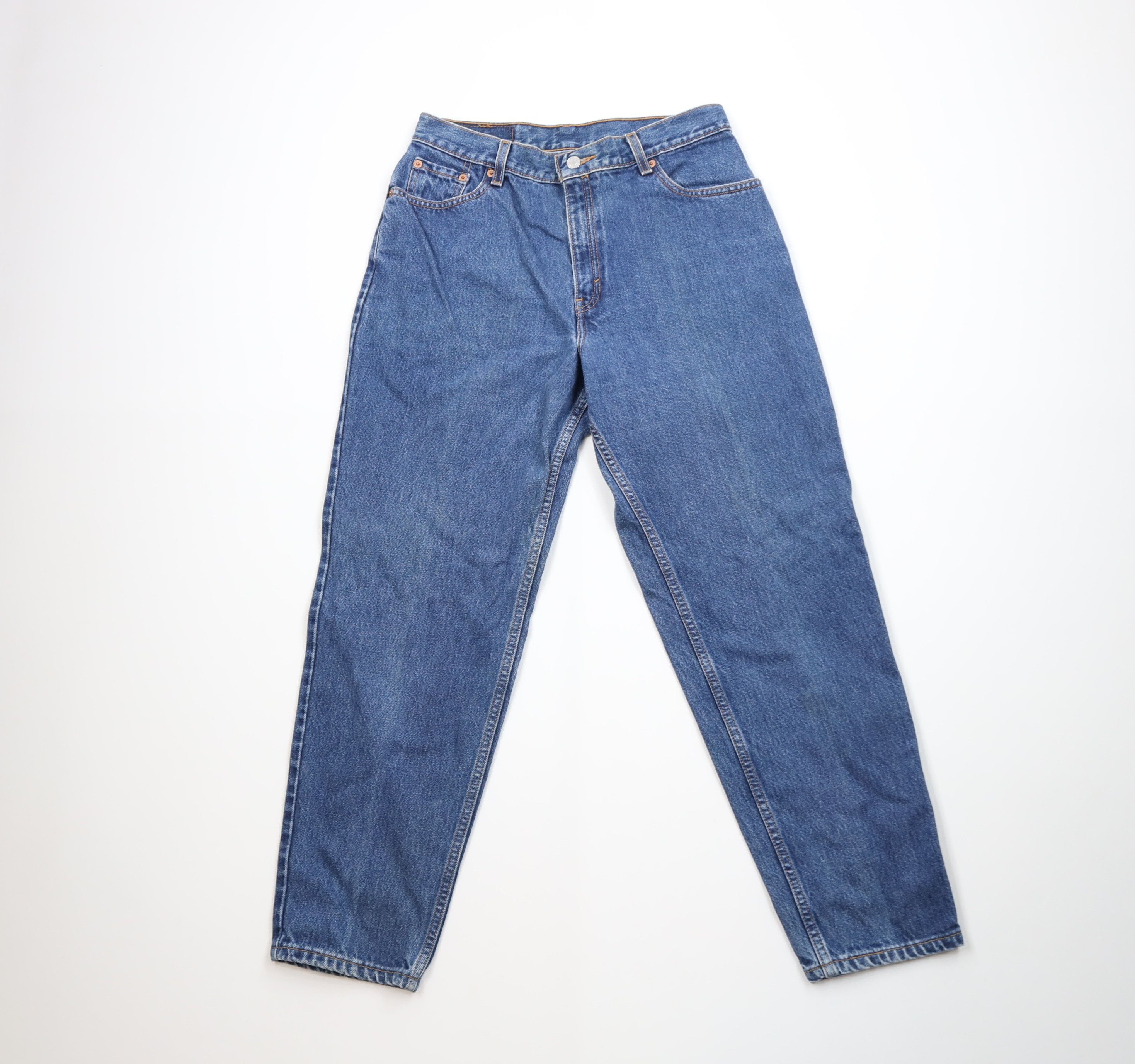 Levi's Vintage Y2K 2000 Levis 550 Fit Tapered Leg Denim Jeans Size 34" / US 12 / IT 48 - 1 Thumbnail