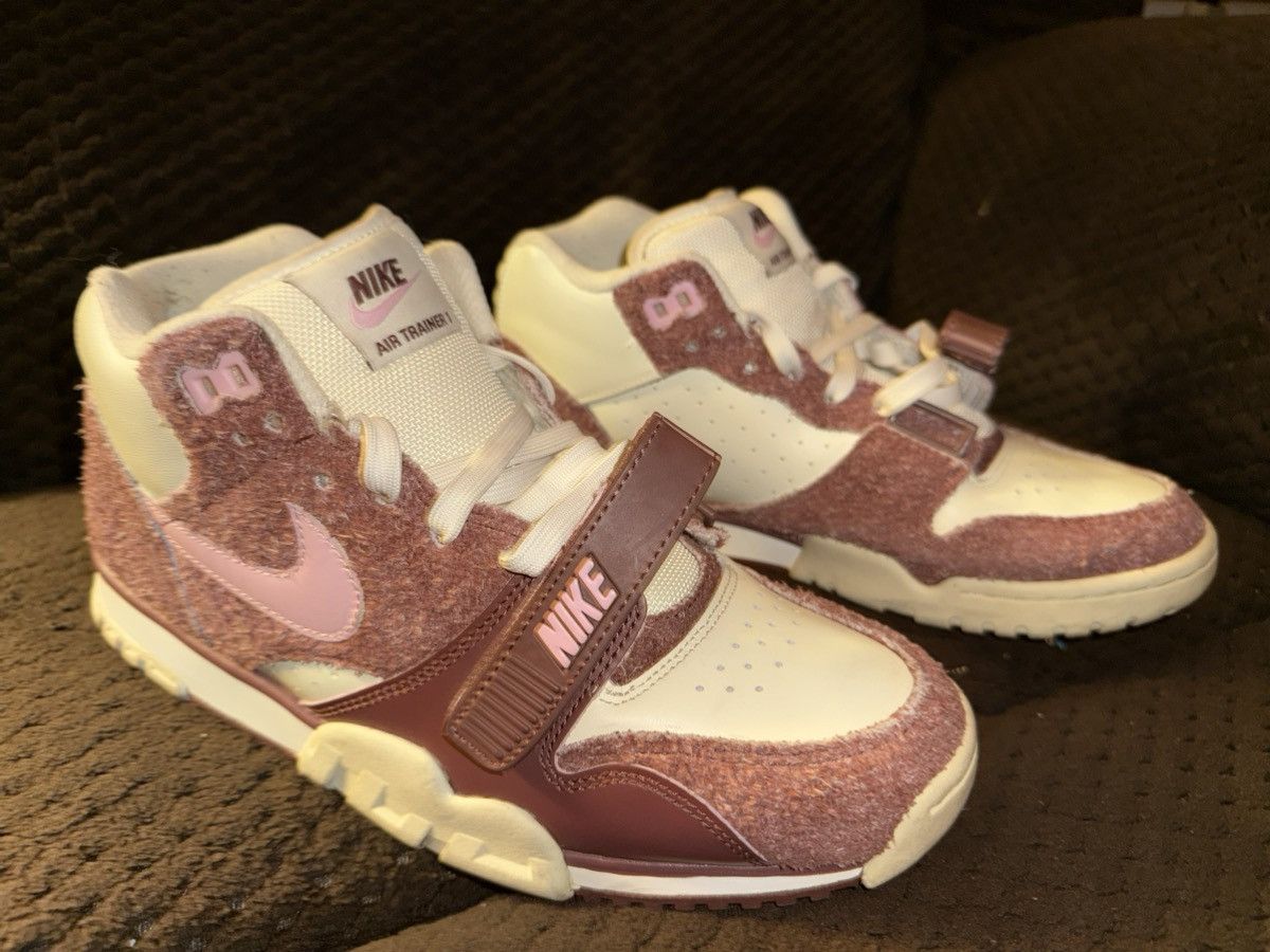 Nike Nike Air Trainer 1 “Valentine’s Day” Shaggy Suede, EXC 8mens Size US 8 / EU 41 - 3 Thumbnail