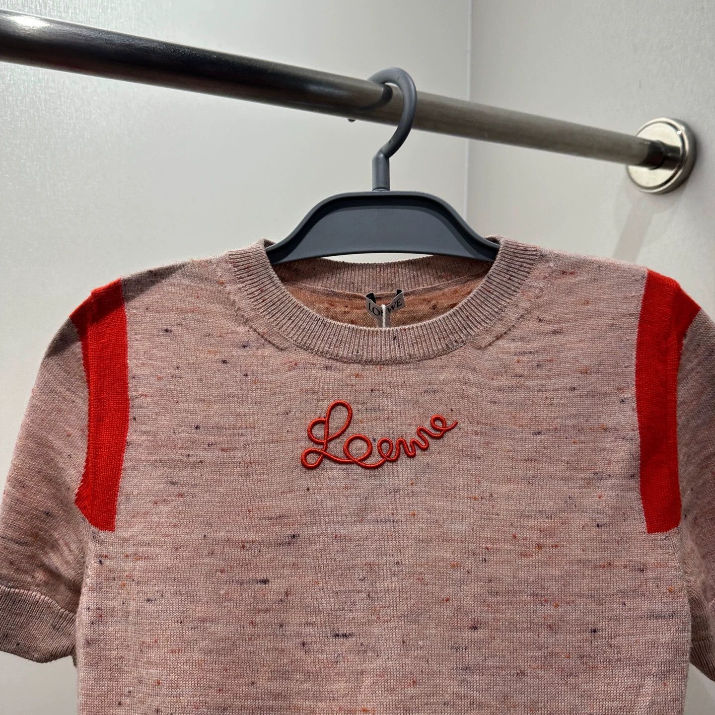 Loewe Loewe feb284 logo embroidered wool sweater size S Size S / US 4 / IT 40 - 6 Thumbnail