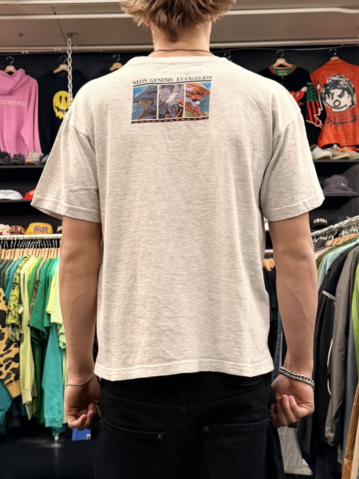 Vintage Vintage neon genesis tee Size US S / EU 44-46 / 1 - 2 Thumbnail