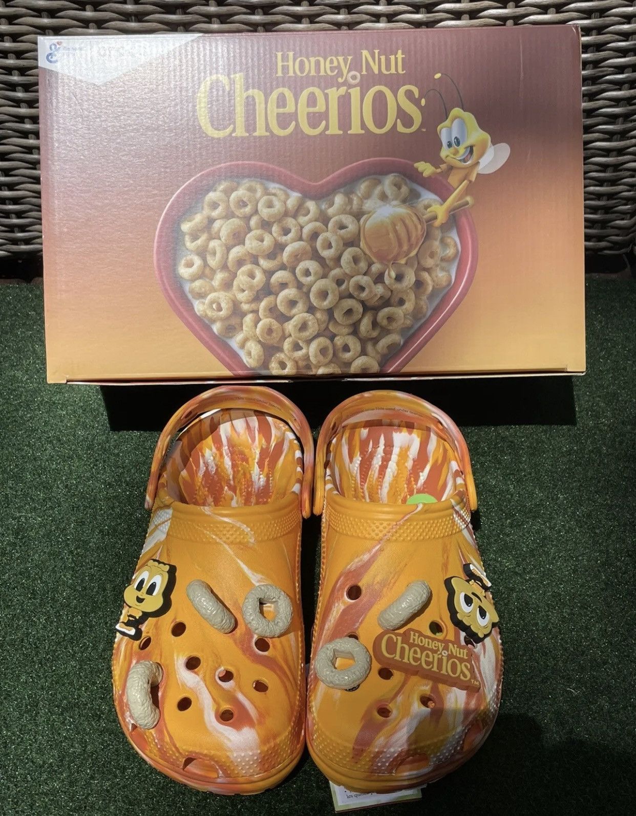 Crocs Crocs Classic Clog Honey Nut Cheerios Size 12 BRAND NEW Size US 12 / EU 45 - 3 Thumbnail