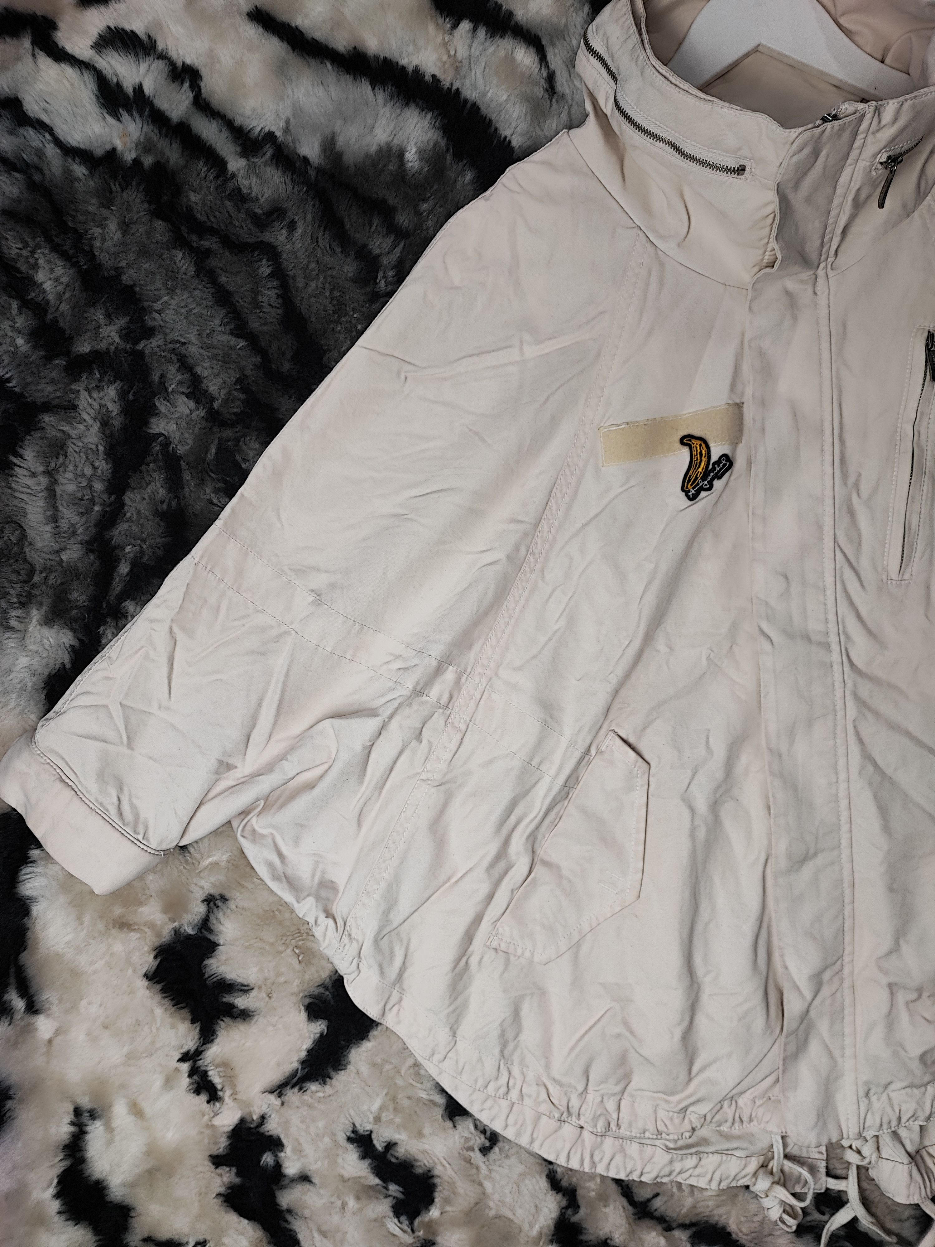Andy Warhol Andy Warhol Dohc Jacket Freesize Cream Colour Size ONE SIZE - 3 Thumbnail