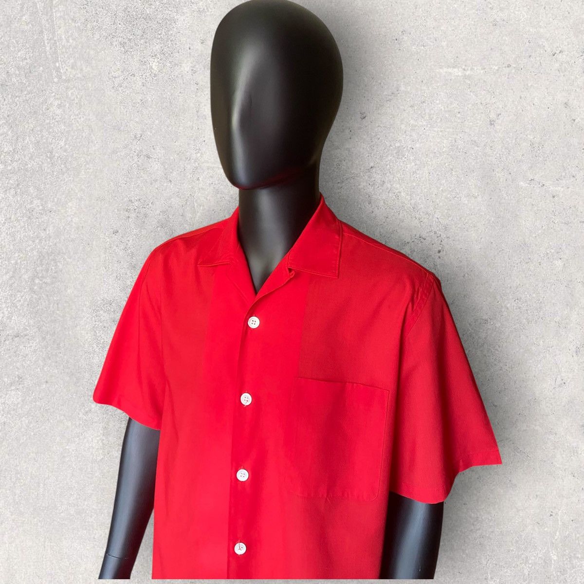 Comme des Garcons Vintage 2001 Camp Collar Shirt Size US M / EU 48-50 / 2 - 3 Thumbnail