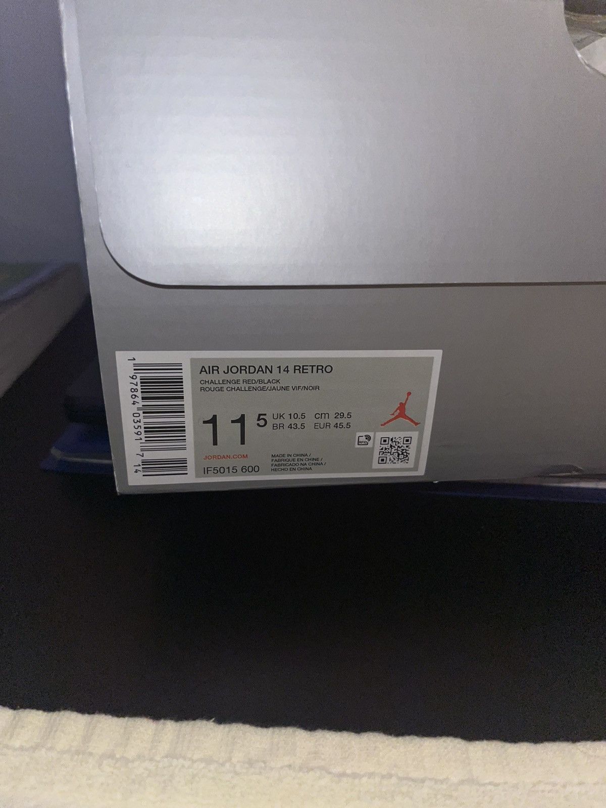 Jordan Brand Air Jordan 14 Retro Ferrari Size US 11.5 / EU 44-45 - 10 Thumbnail