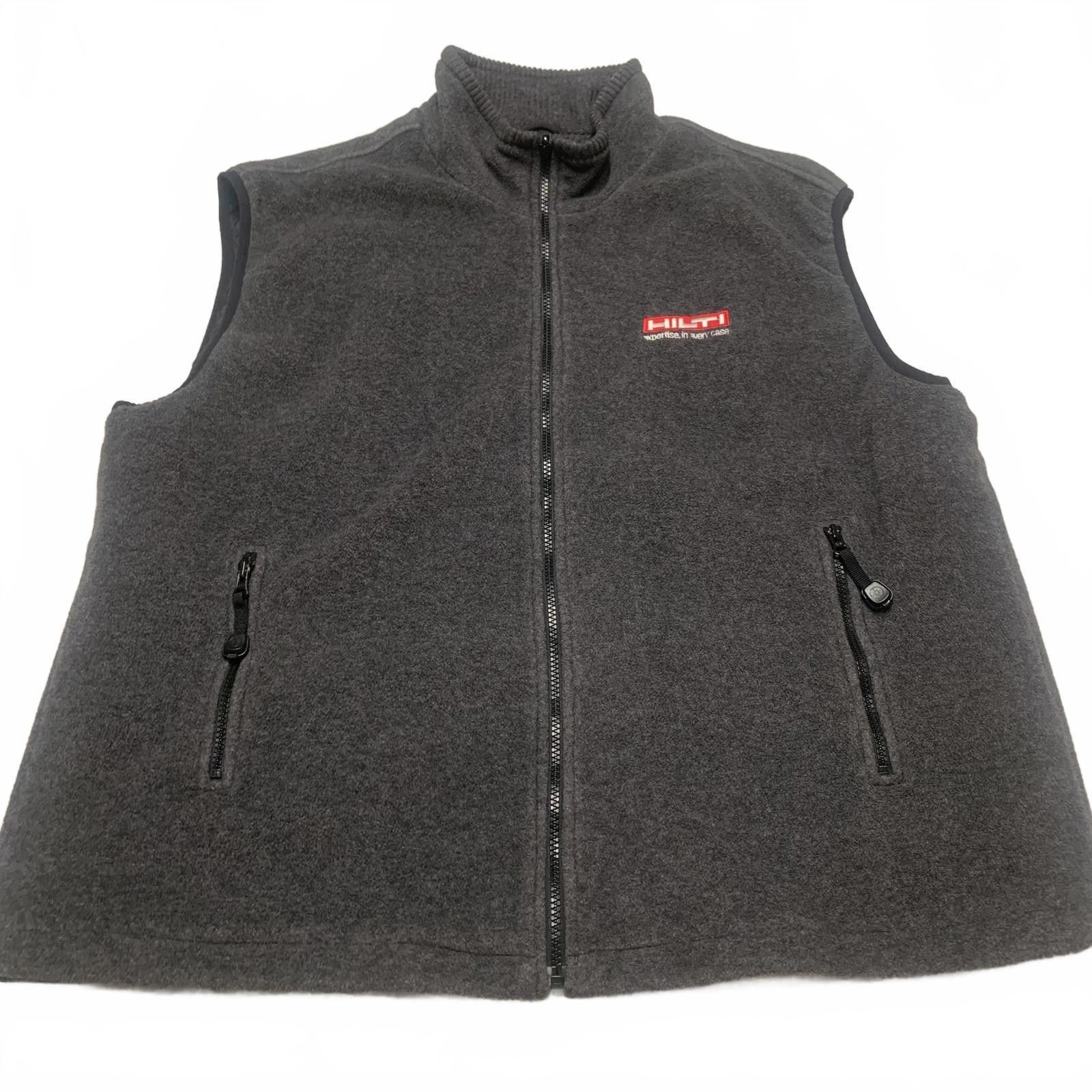 North End North End Men's XL Gray Hilti Fleece Vest Size US XL / EU 56 / 4 - 4 Thumbnail