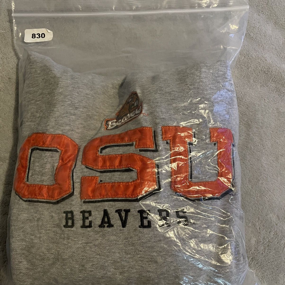 Pro Edge Vintage Y2K Oregon State University Beavers Hoodie Mens XL Size US XL / EU 56 / 4 - 8 Thumbnail