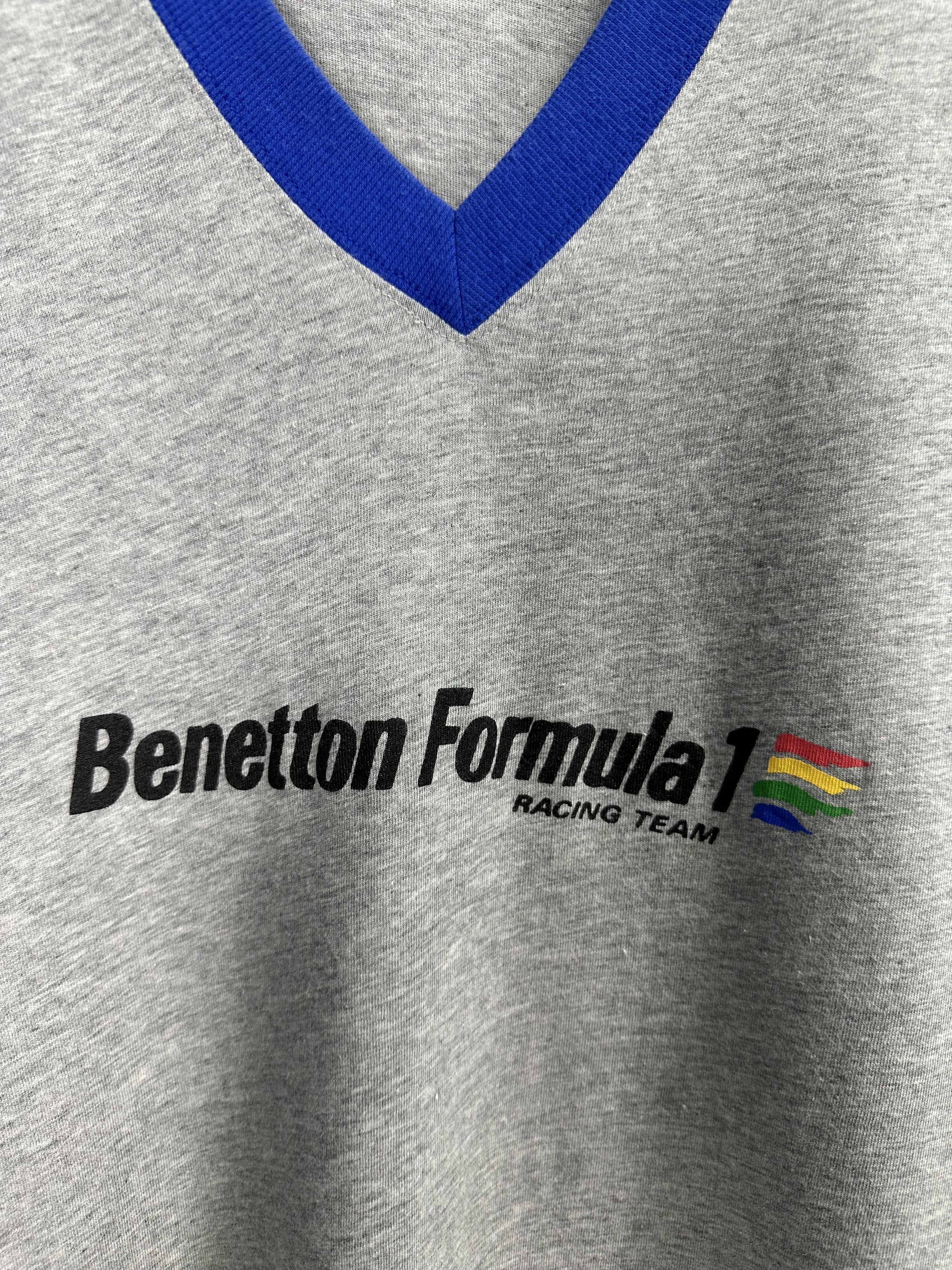 Benetton Benetton Formula 1 Spellout Logo Vintage Tshirt A320 Size US M / EU 48-50 / 2 - 6 Thumbnail