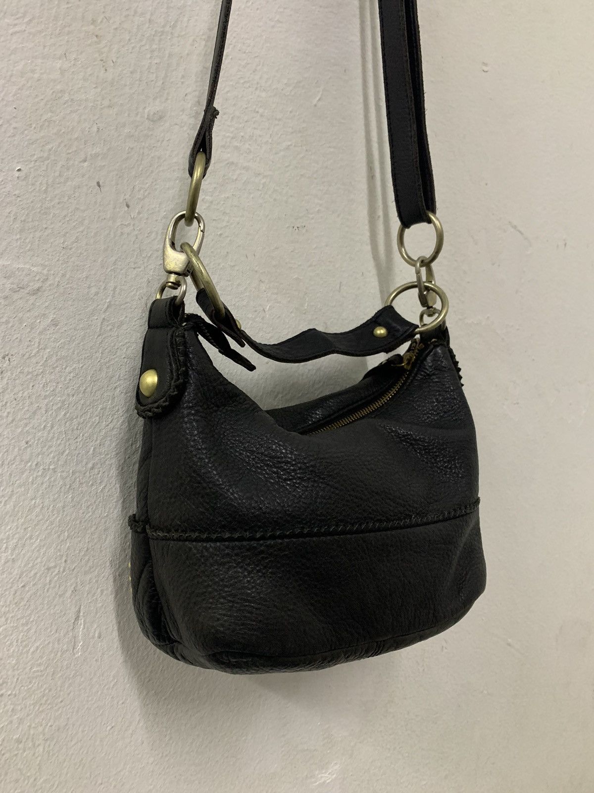 Beams Japan × Leather Ray Beams Beaure Shoulder Leather Studded Bag Size ONE SIZE - 9 Thumbnail
