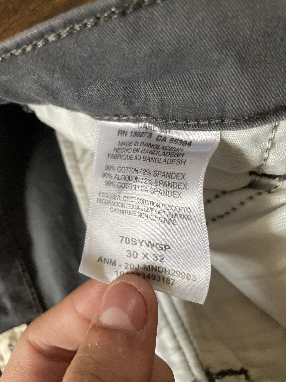 Vintage Wrangler Cargo Pants Size US 30 / EU 46 - 3 Thumbnail