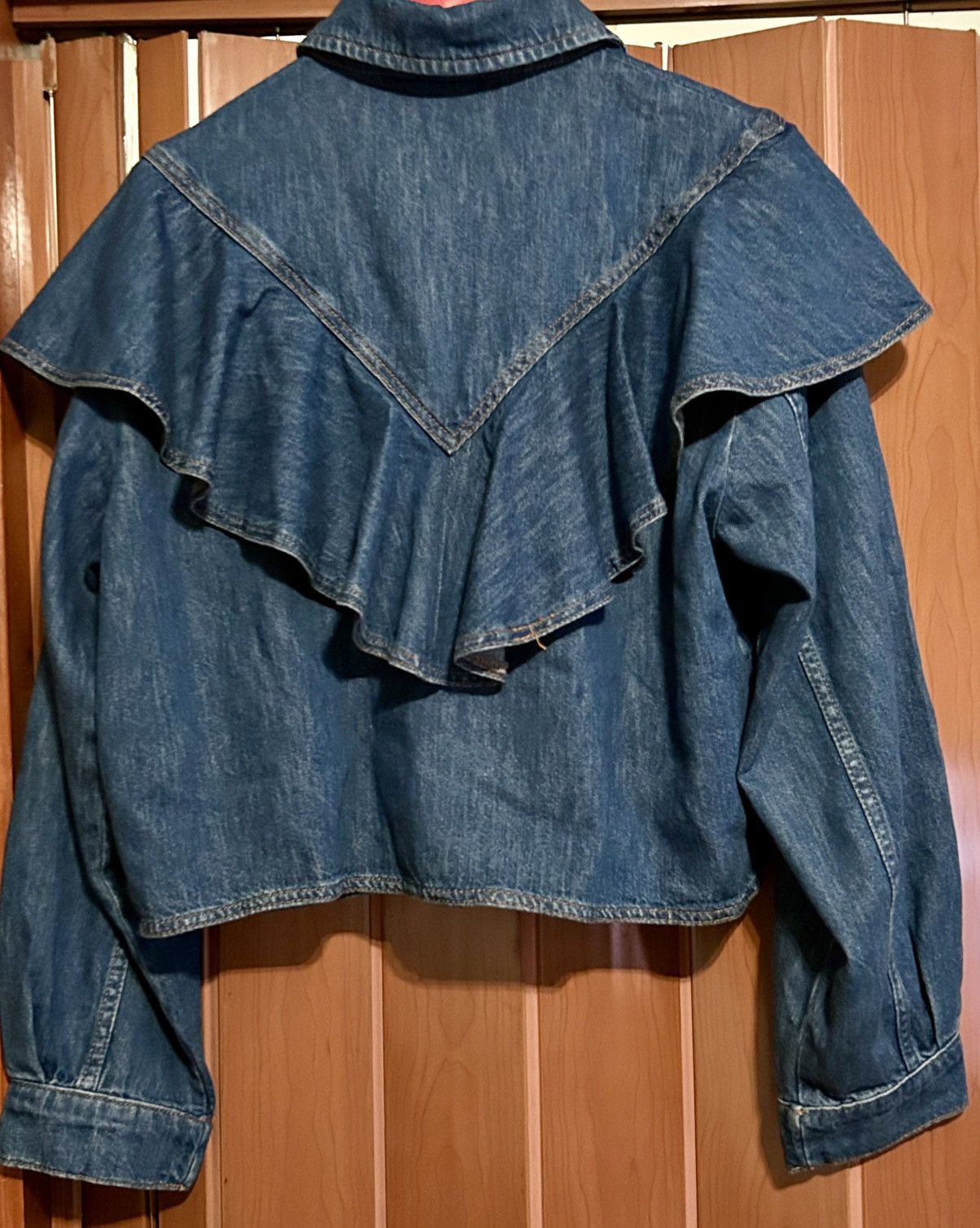 H&M H&M Denim ruffles button down shirt Size M / US 6-8 / IT 42-44 - 10 Thumbnail