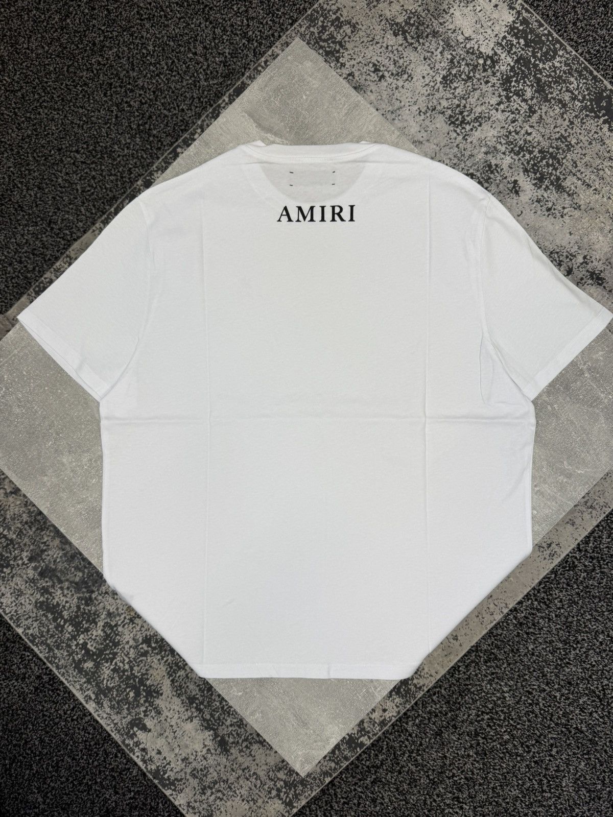 Amiri Amiri Micro MA Bar Tee White Size US XXL / EU 58 / 5 - 3 Thumbnail