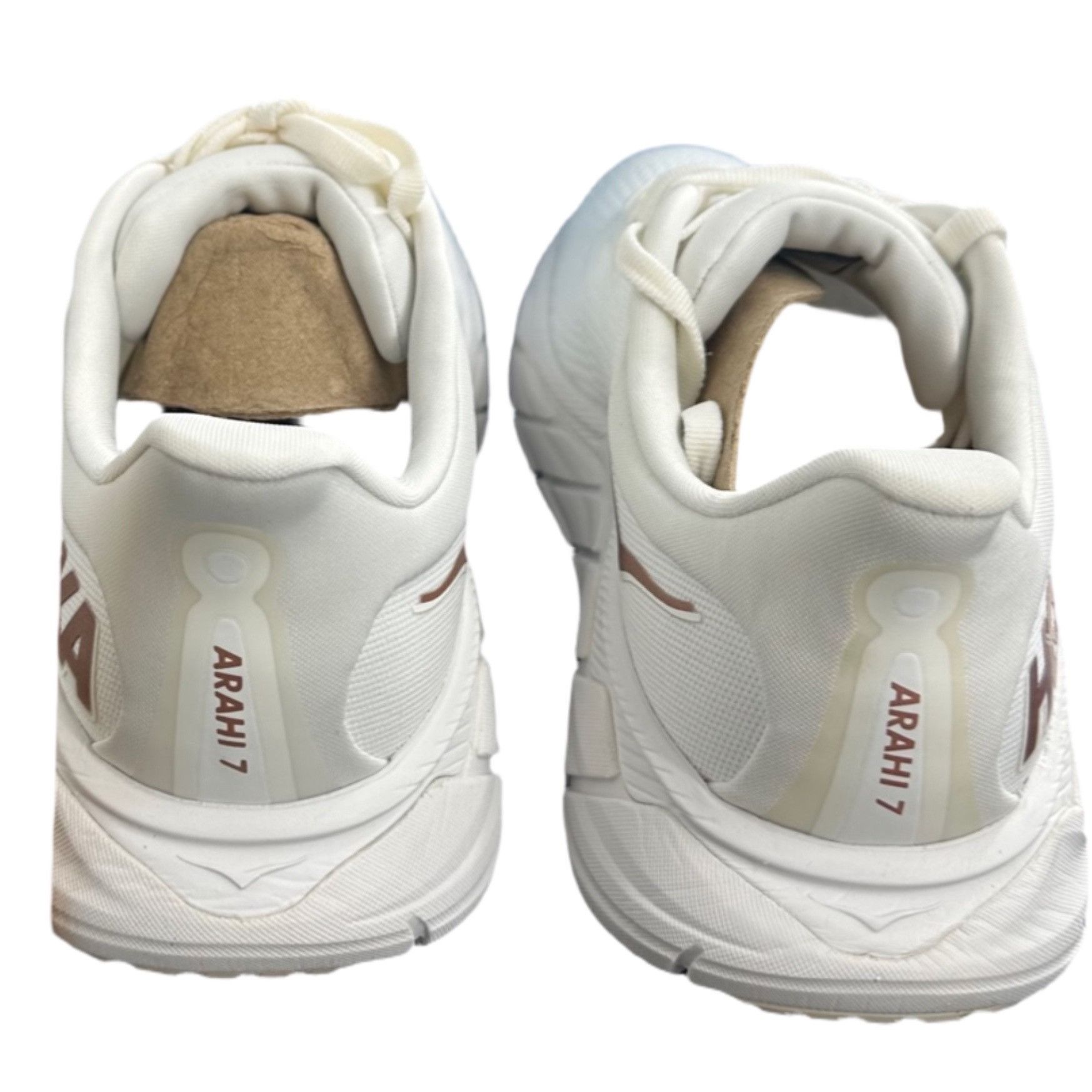 Hoka HOKA Arahi 7 Stability Road Running Shoes-White/Rose - 7.5 Size US 7.5 / IT 37.5 - 2 Thumbnail