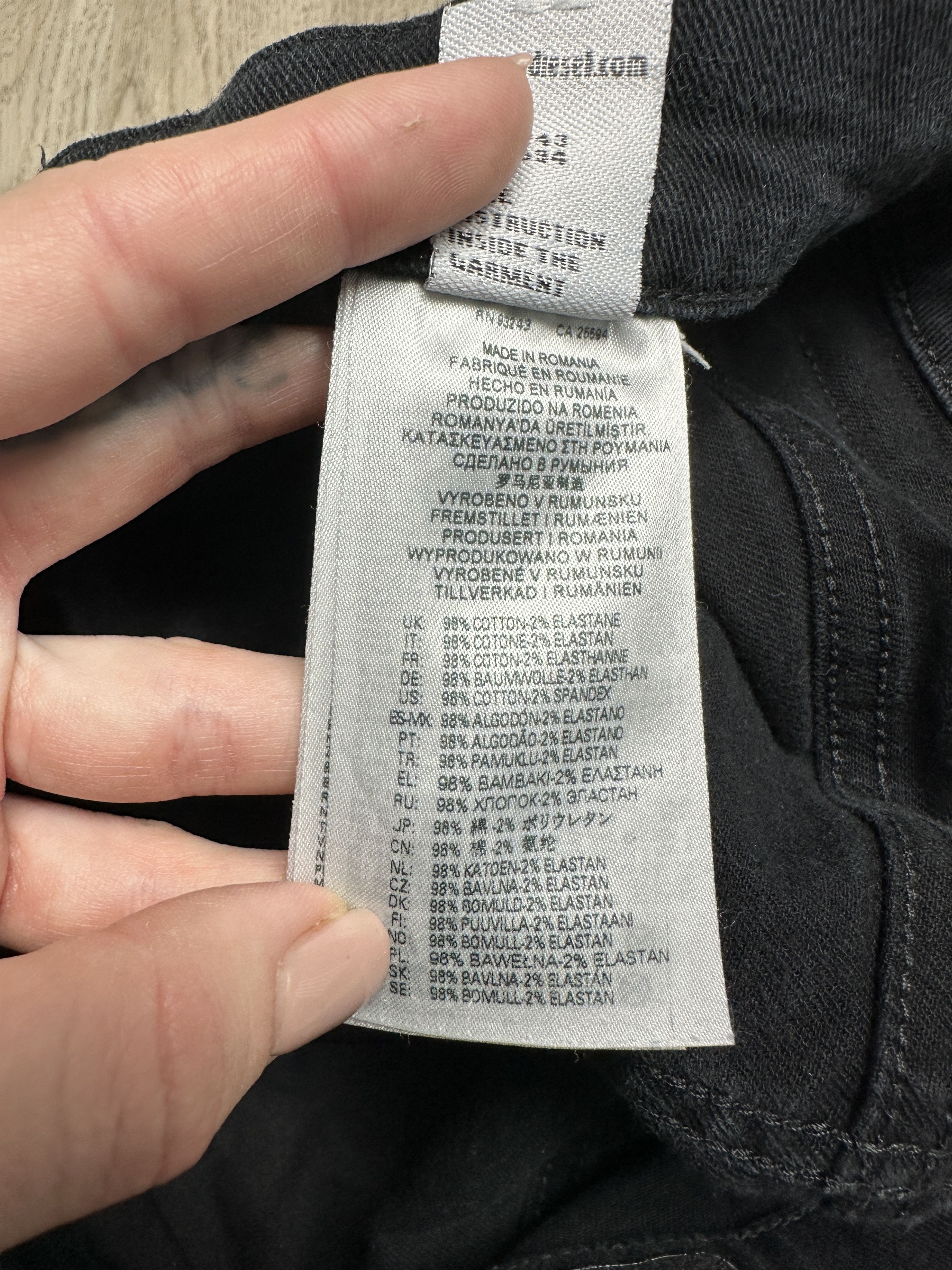Diesel Diesel D-Fining Mens Denim Pants Jeans Size US 34 / EU 50 - 6 Thumbnail