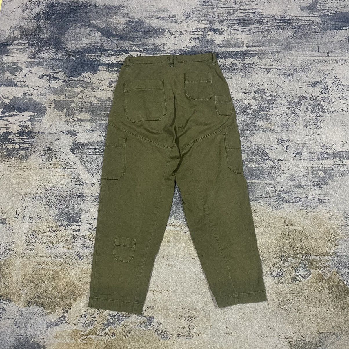 Issey Miyake × Japanese Brand × Ne-Net Over Pocket Mukti Plaid Military Designer Baggy Pants Size 30" / US 8 / IT 44 - 7 Thumbnail