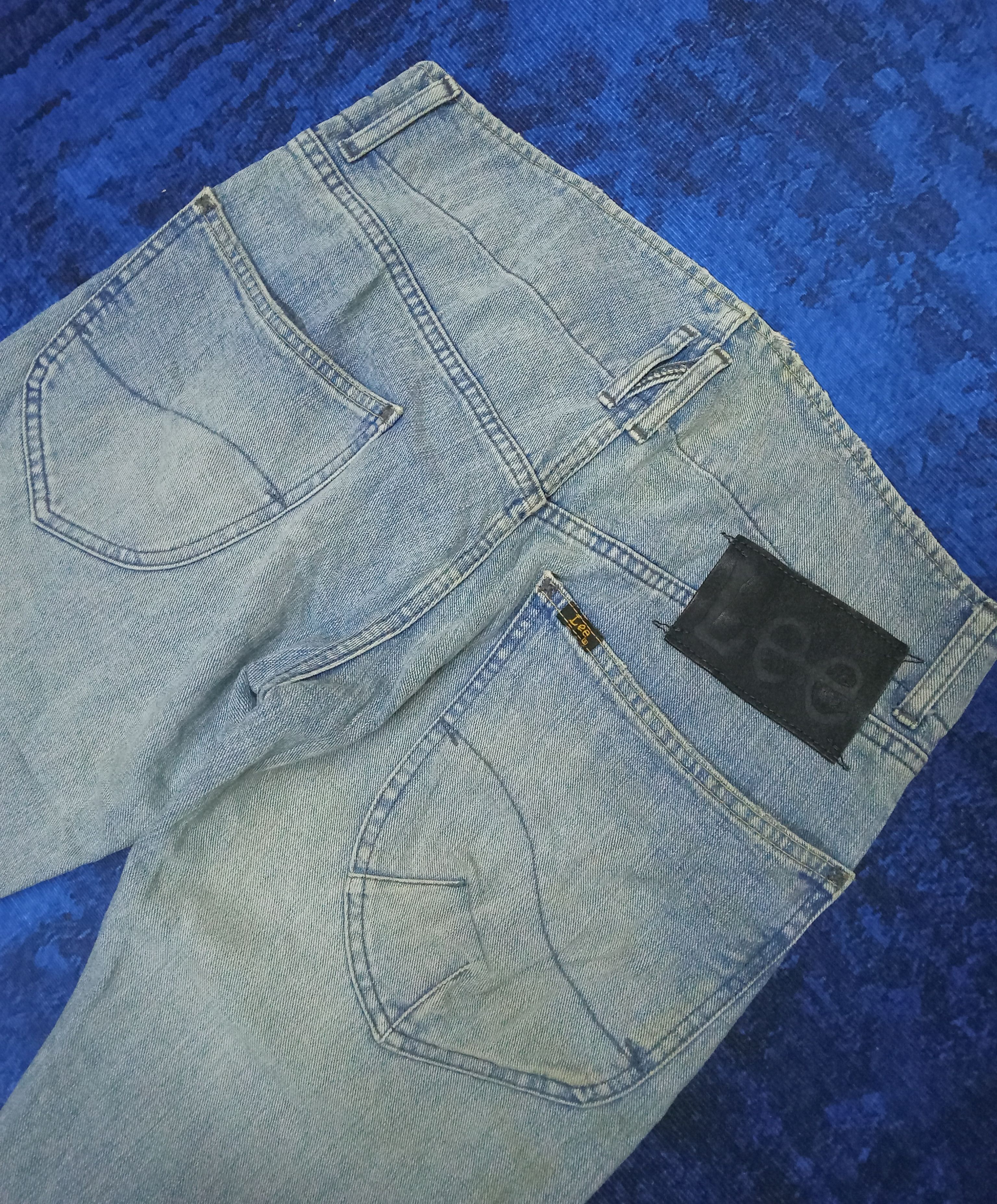 Lee Lee Rare Design Jeans Size 33" - 10 Thumbnail