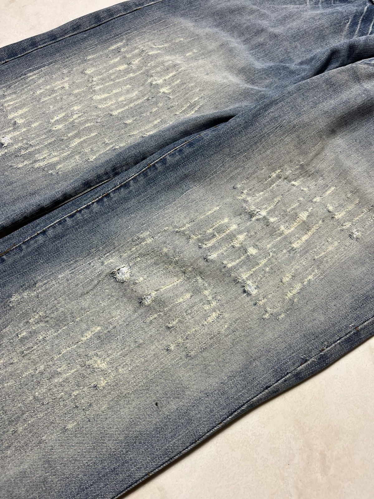 Energie × Vintage Vintage Energie gold baggy washed distressed ripped jeans Size US 36 / EU 52 - 12 Thumbnail