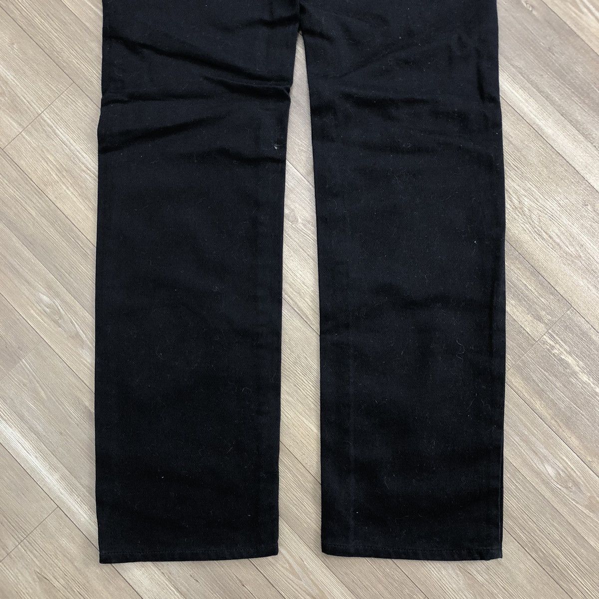 Japanese Brand × Neighborhood 2002s Neighborhood Narrow Black Denim Pants Size US 33 - 8 Thumbnail