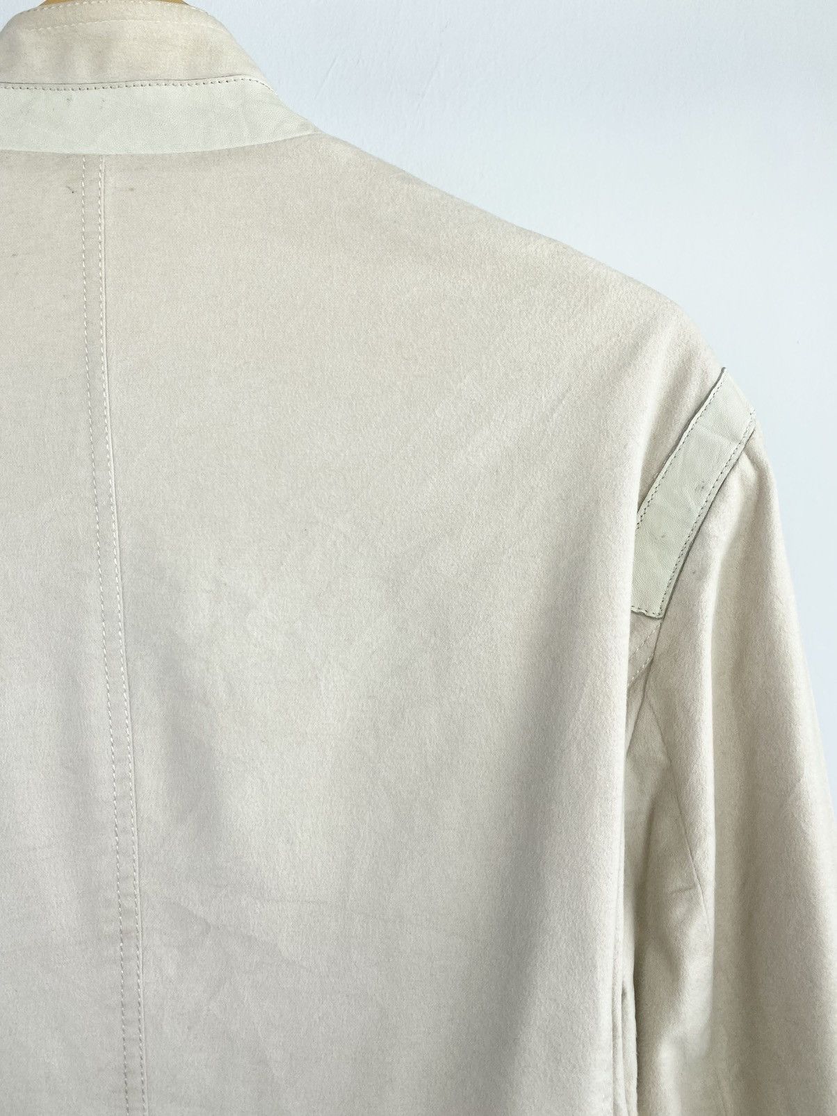 Wooyoungmi Wooyoungmi Rayon Blend Mandarin Collar Trench Jacket Size US M / EU 48-50 / 2 - 7 Thumbnail