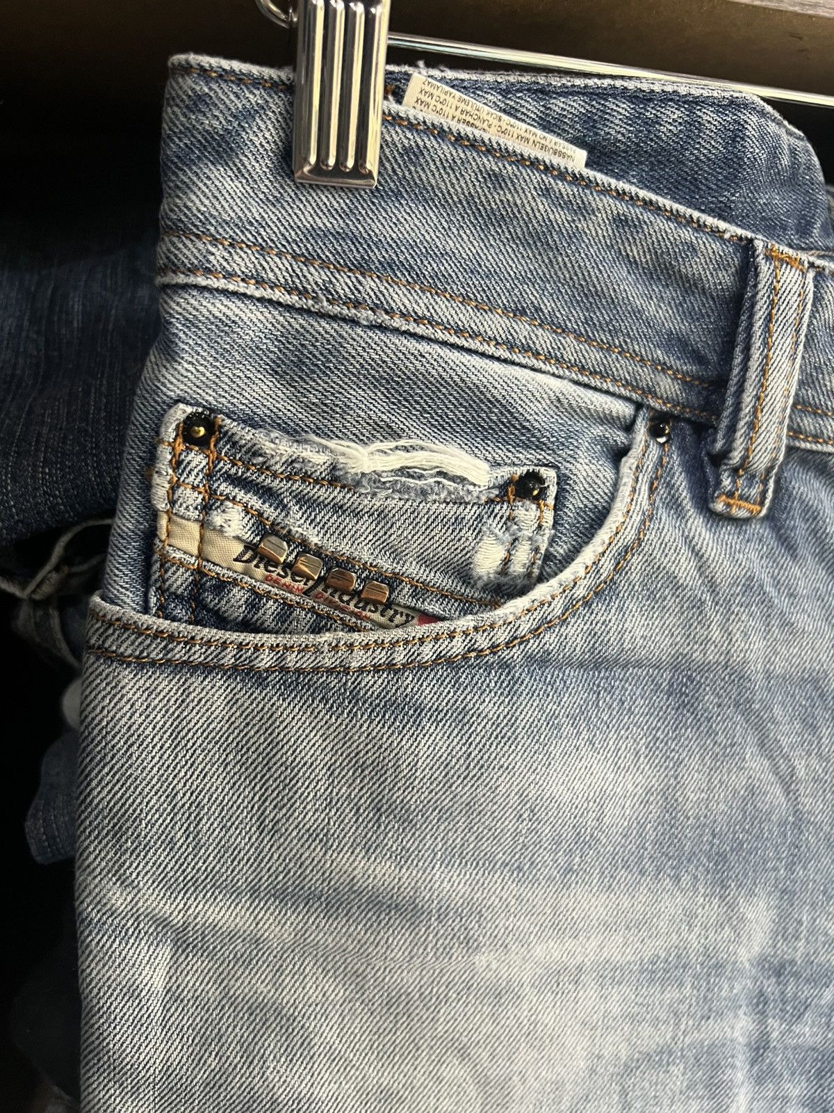 Diesel 🔥Vintage Diesel Safado Distressed Denim Size US 32 / EU 48 - 8 Thumbnail