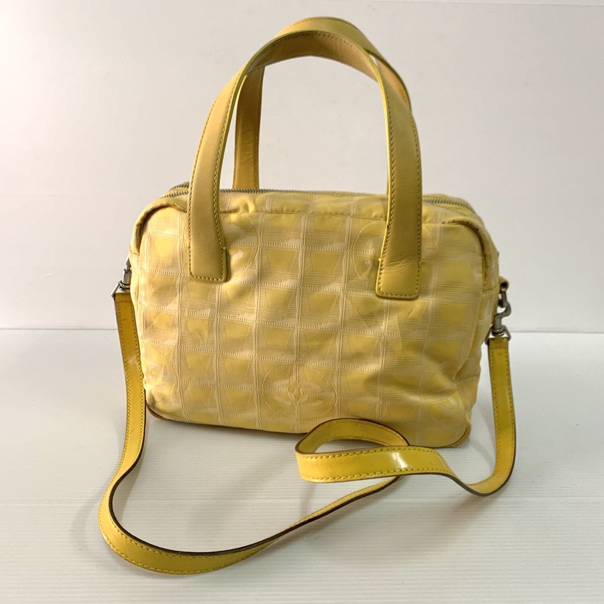 Chanel Chanel Traveline Yellow Two Way Bag Size ONE SIZE - 1 Thumbnail
