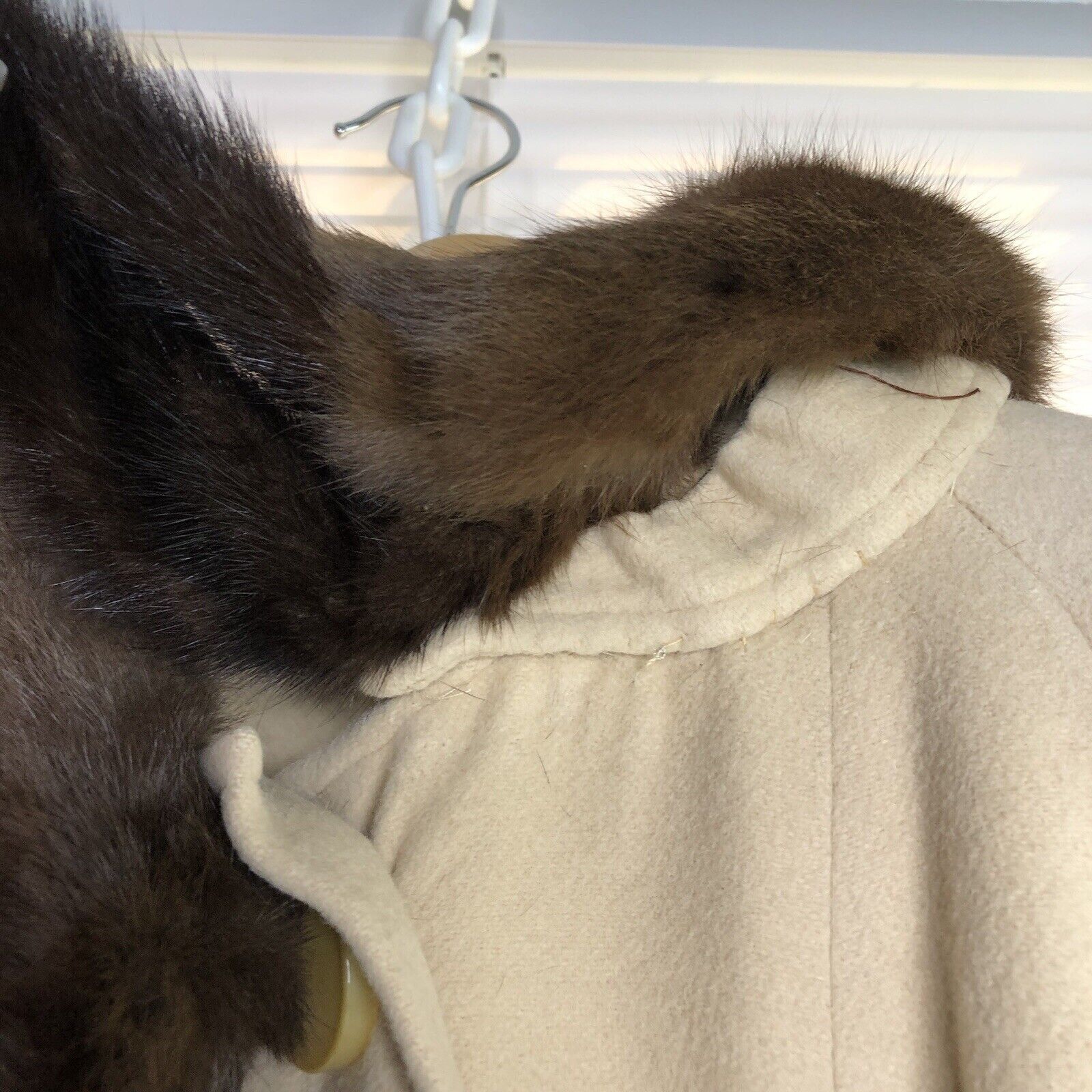 Other Women 80s Tan Long Coat Sz S 100% Cashmere Brown Real ming Size S / US 4 / IT 40 - 10 Thumbnail