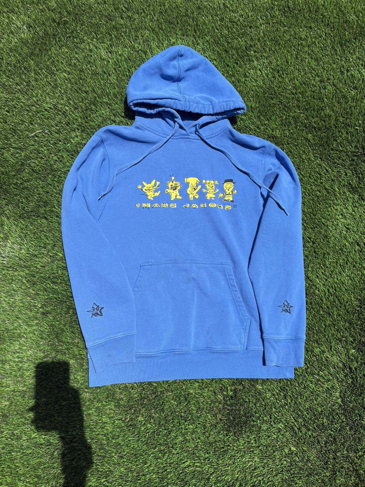 Marc Jacobs Marc Jacobs x Julian Consuegra Stray Rats Blue Hoodie Size US S / EU 44-46 / 1 - 1 Thumbnail