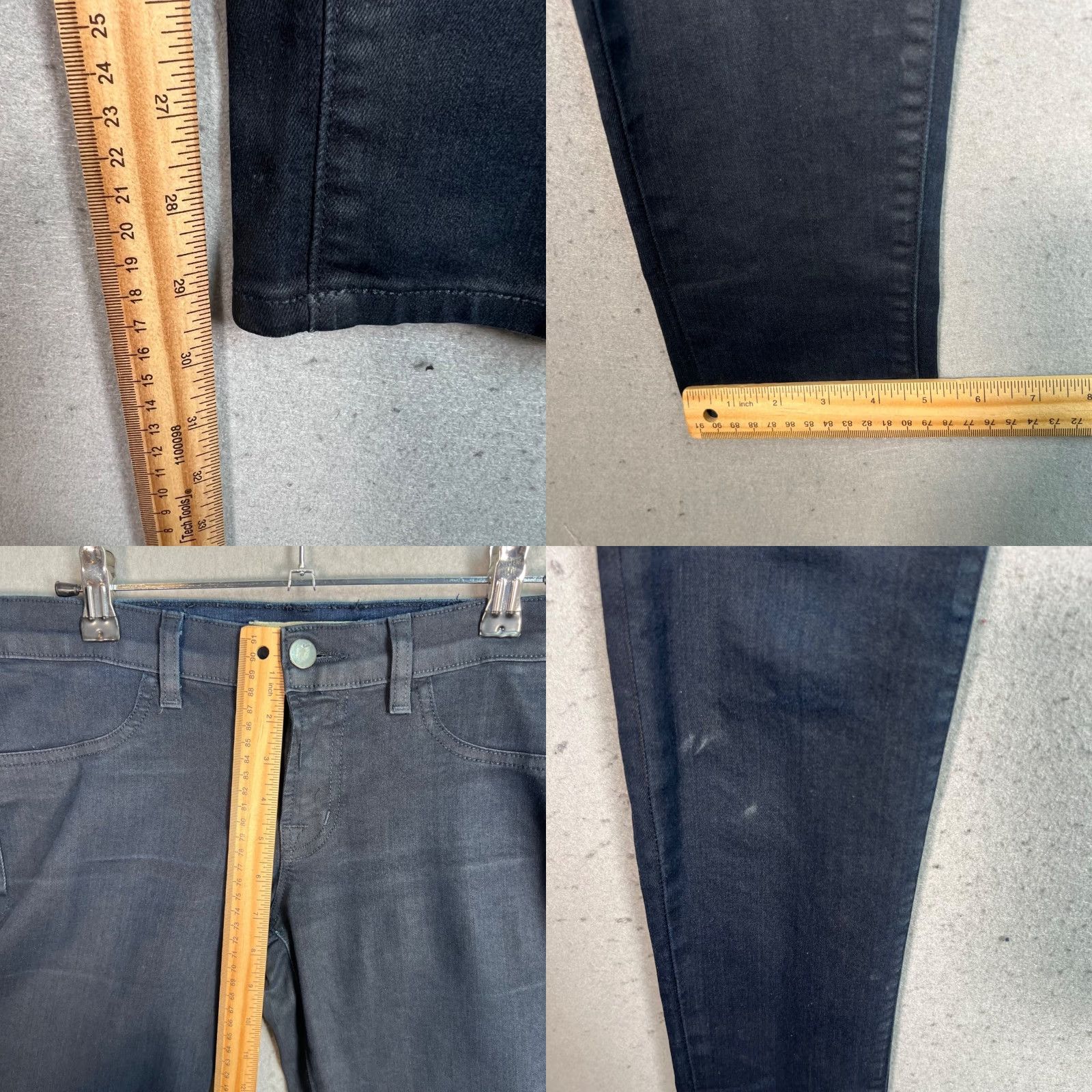 J Brand VINTAGE J Brand Womens Skinny Denim Leggings Size 27 Blue Stretch Cotton Blend 2000s Size 27" / US 4 / IT 40 - 8 Thumbnail