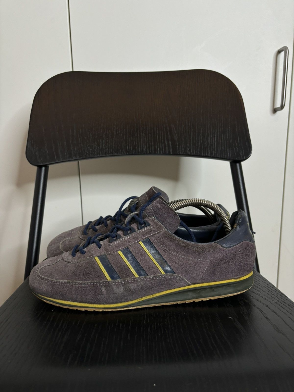 Adidas × Vintage Vintage 80th ADIDAS jeans sneakers Size US 9.5 / EU 42-43 - 4 Thumbnail