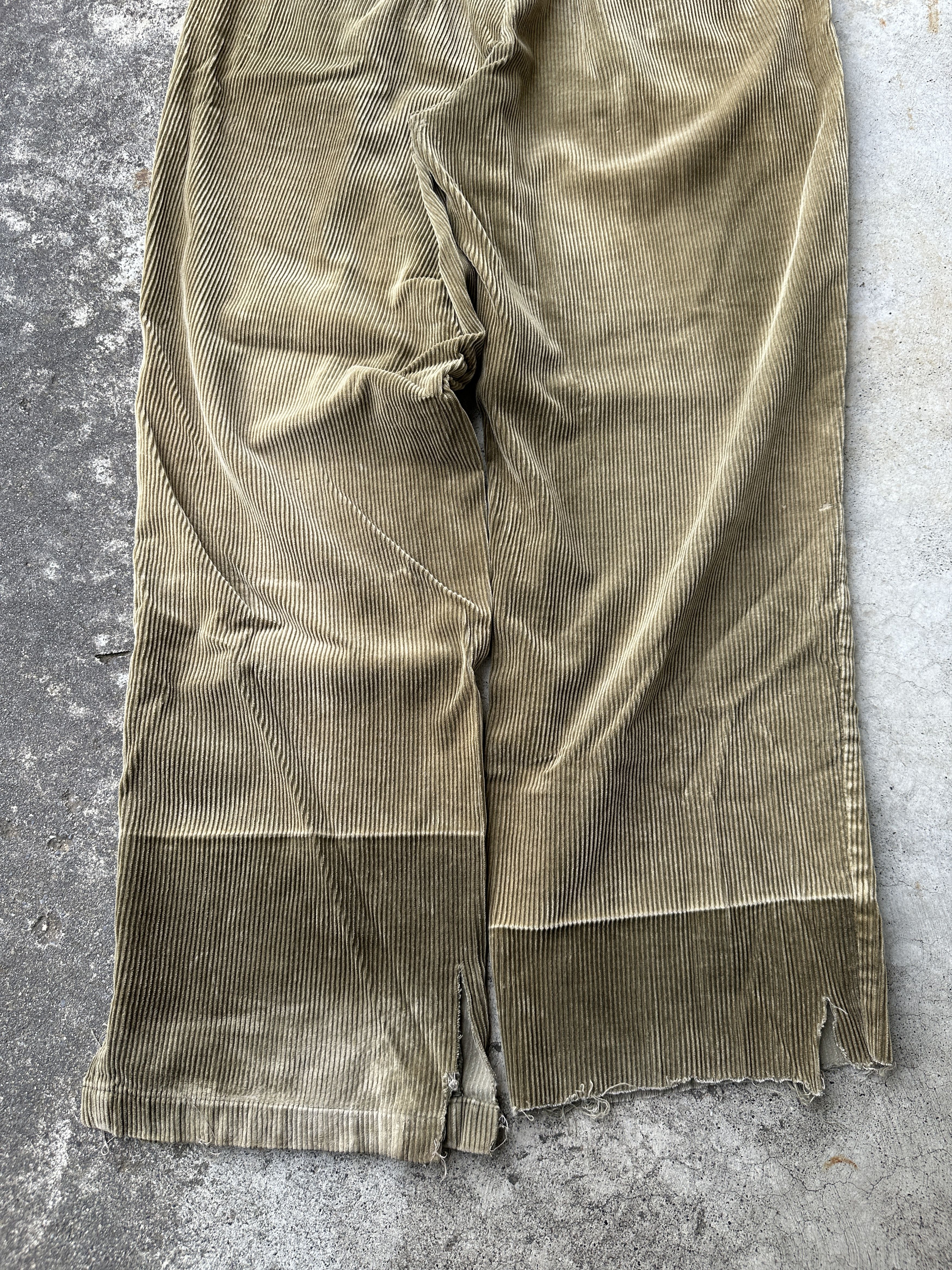 Polo Ralph Lauren Polo Cords Corduroy Sunfade double knee zombie mud pant rrl Size US 34 / EU 50 - 4 Thumbnail