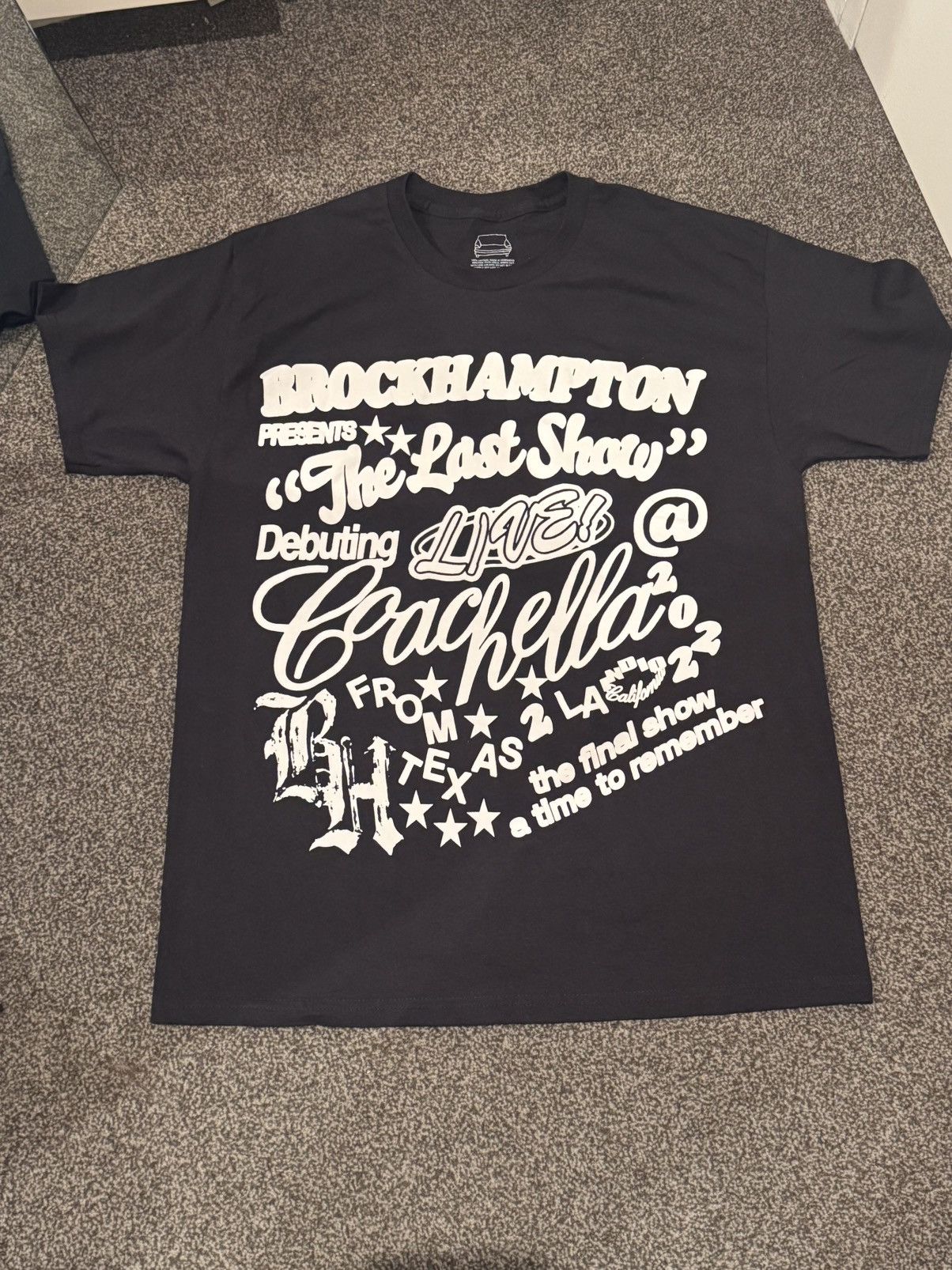 Brockhampton Brockhampton Coachella 2022 Final Performance T-Shirt Size US L / EU 52-54 / 3 - 1 Thumbnail