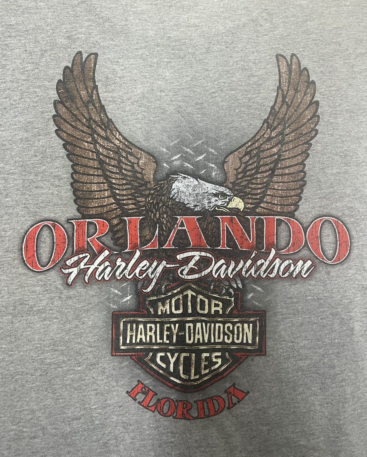 Harley Davidson Vintage Harley Davidson Orlando Florida 2013 Size US XL / EU 56 / 4 - 4 Thumbnail