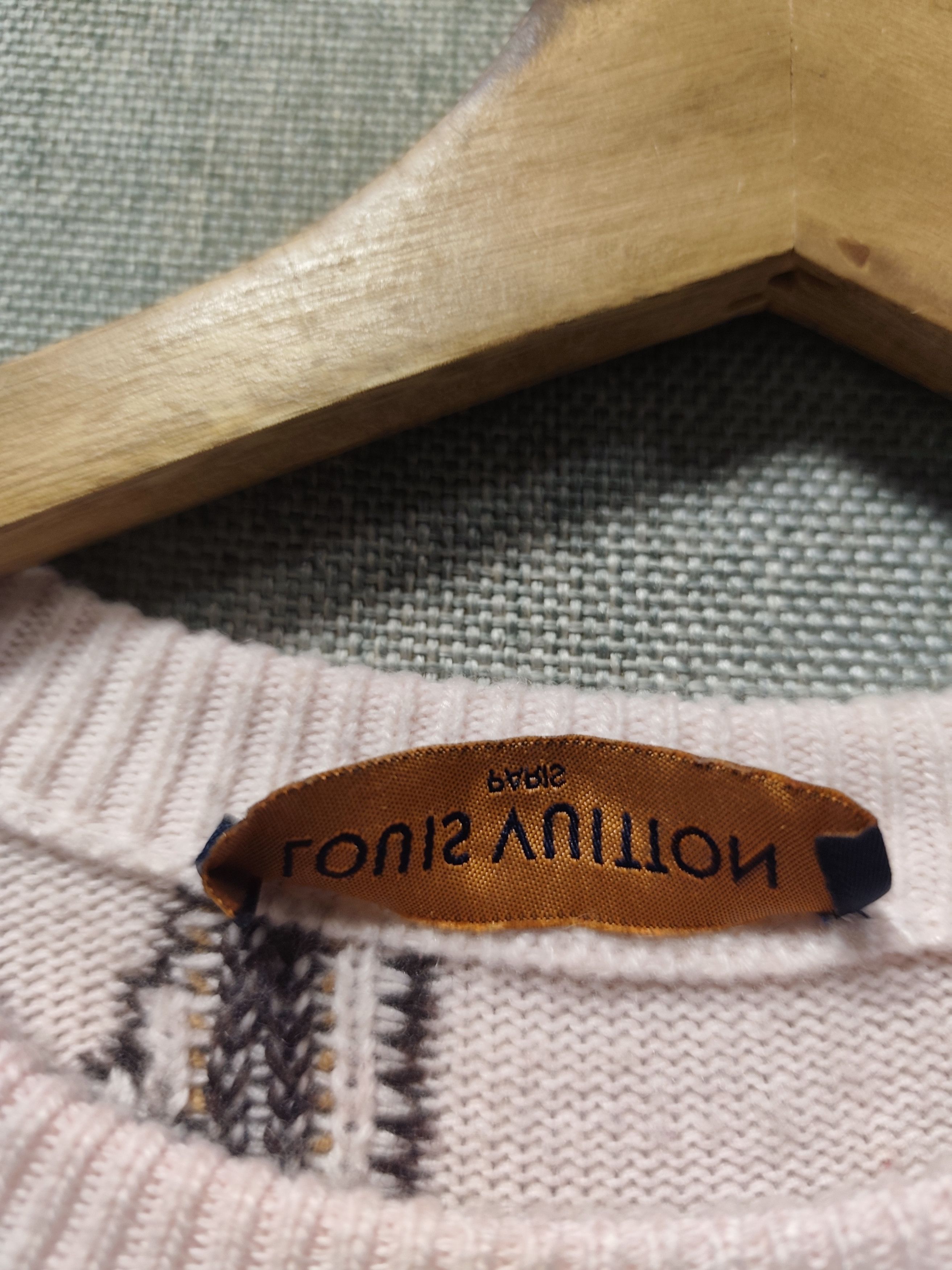 Louis Vuitton × NBA Louis Vuitton x NBA Virgil Abloh Letters Knit Sweater Size US M / EU 48-50 / 2 - 5 Thumbnail