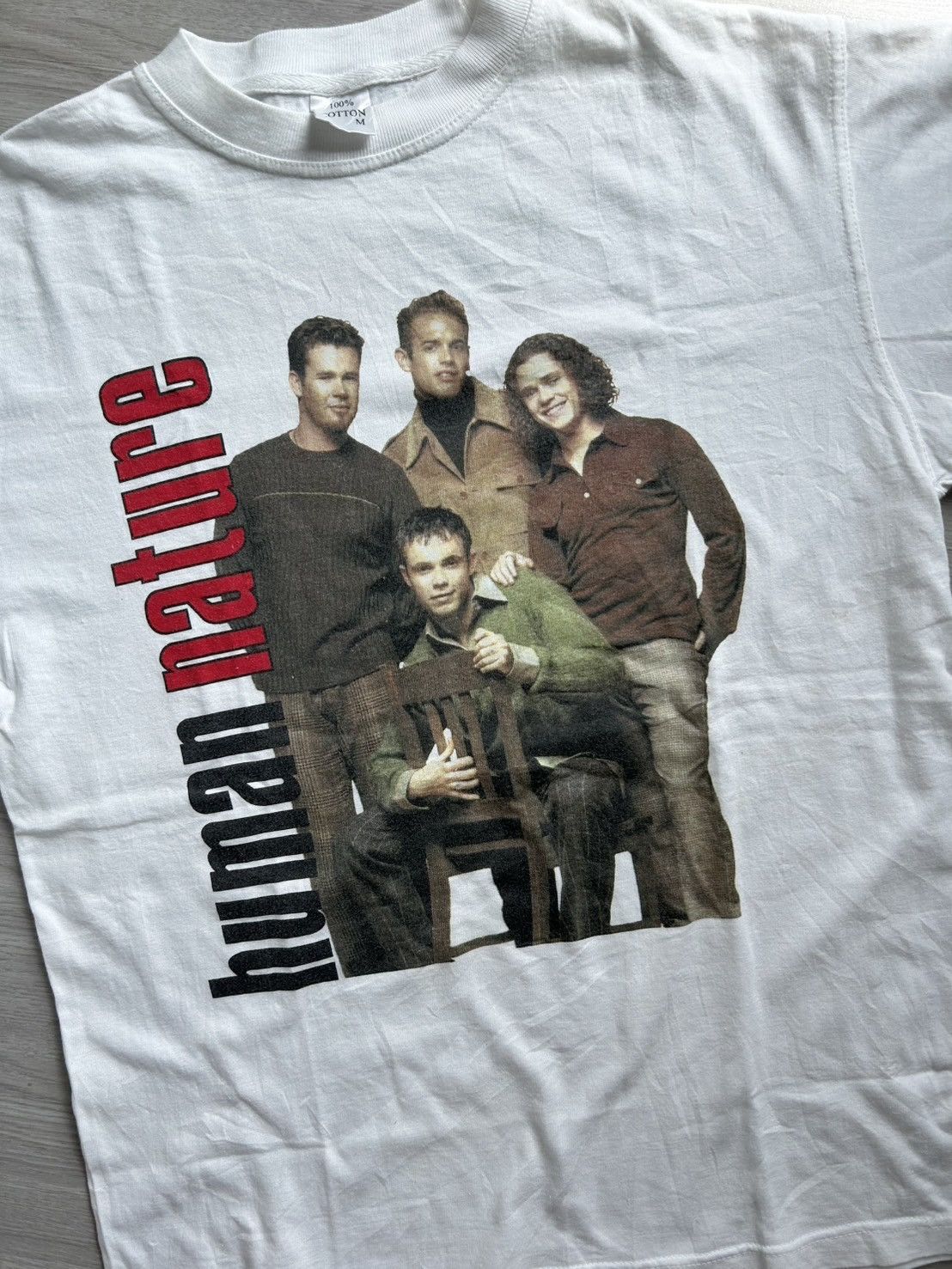 Vintage Human Nature Vintage T Shirt 90’ Size US M / EU 48-50 / 2 - 2 Thumbnail