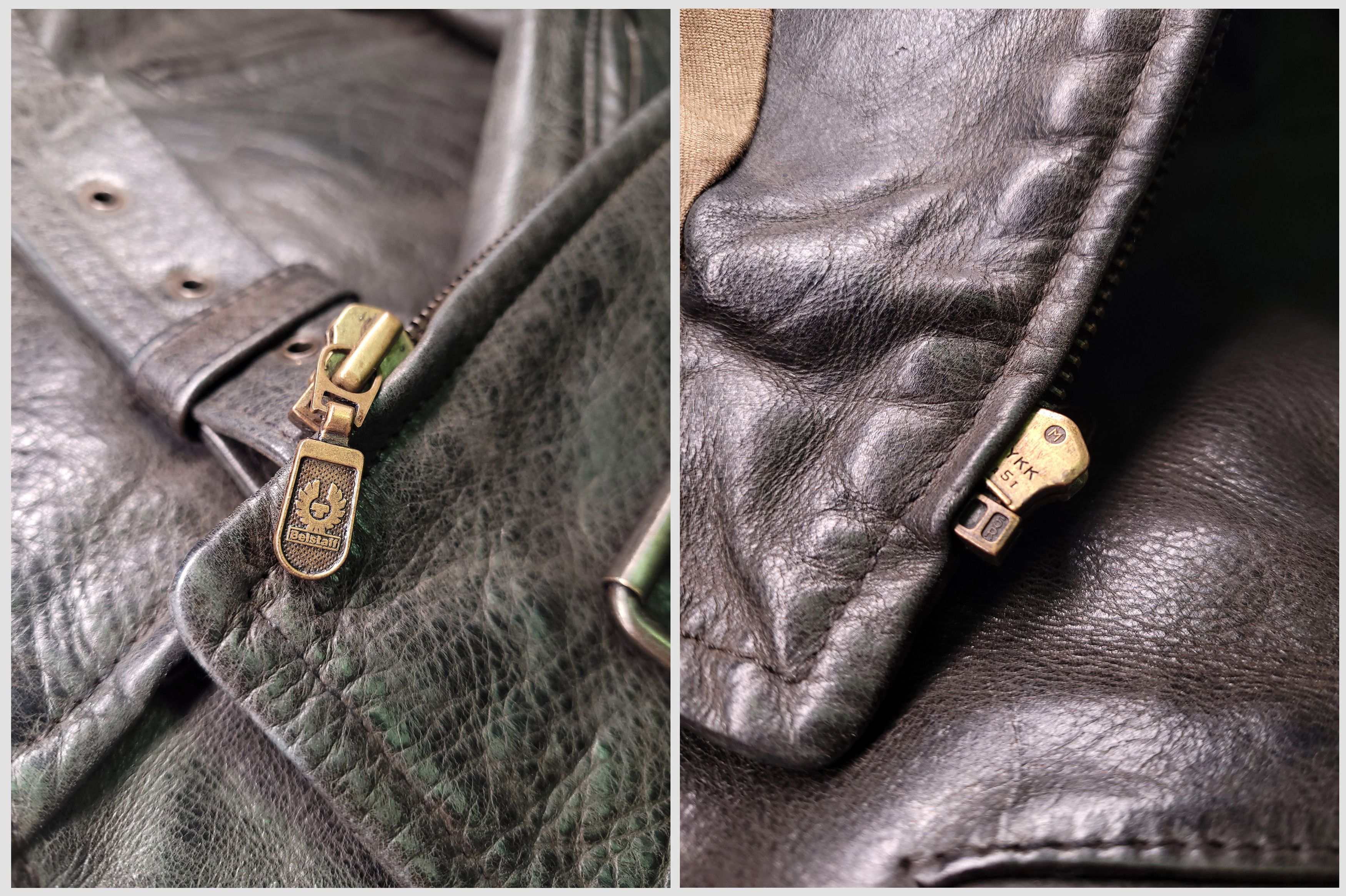 Belstaff Belstaff _ Rare _ Short Biker _ Leather _ Black Prince Size S / US 4 / IT 40 - 5 Thumbnail