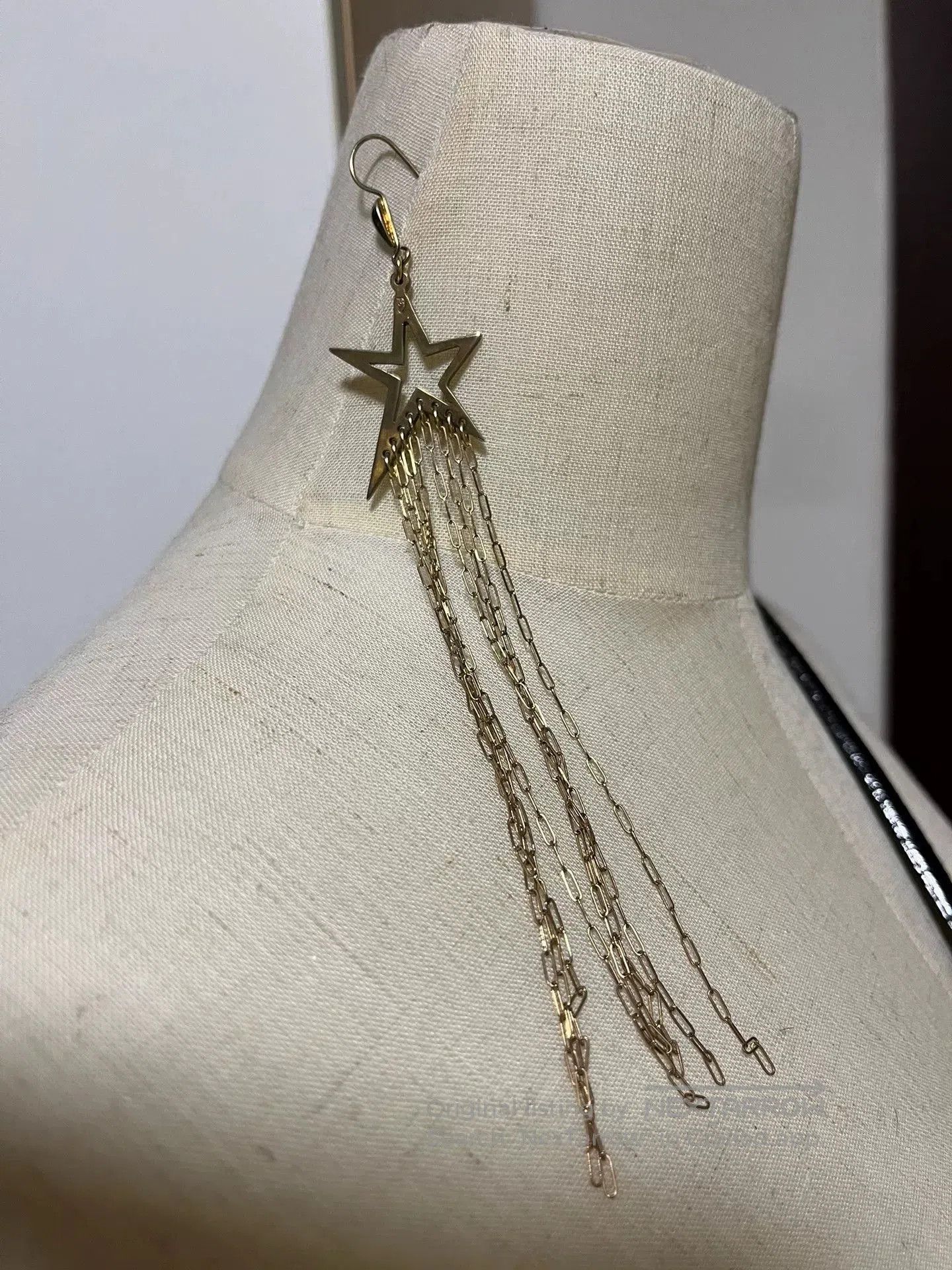 Gunda Star Tassel Earrings.