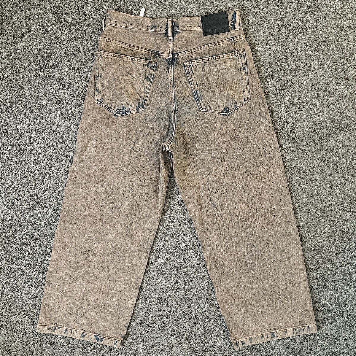 Acne Studios Acne Studios 2021M Rocky Road Beige Loose Bootcut